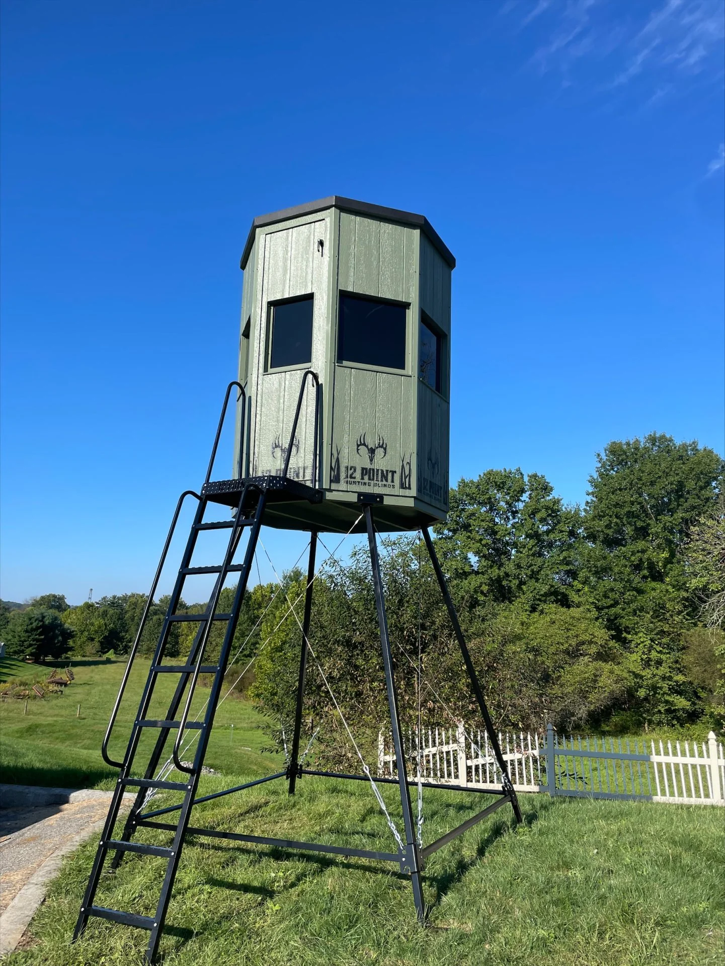 12 Point Hunting Blinds - The 6' Octagon Premium Hunting Blind - Image 14