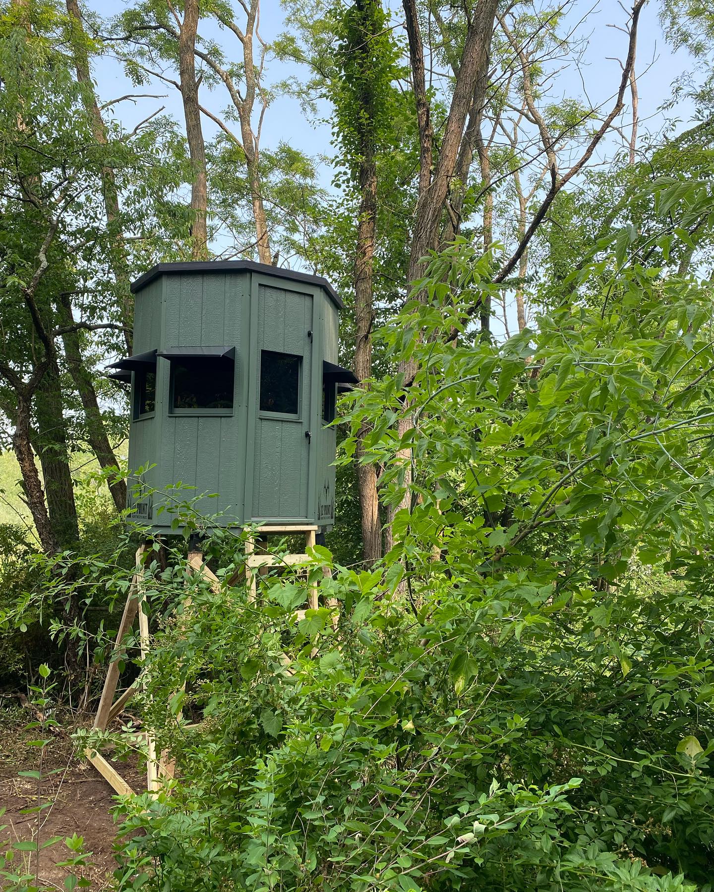 12 Point Hunting Blinds - The 6' Octagon Premium Hunting Blind - Image 15