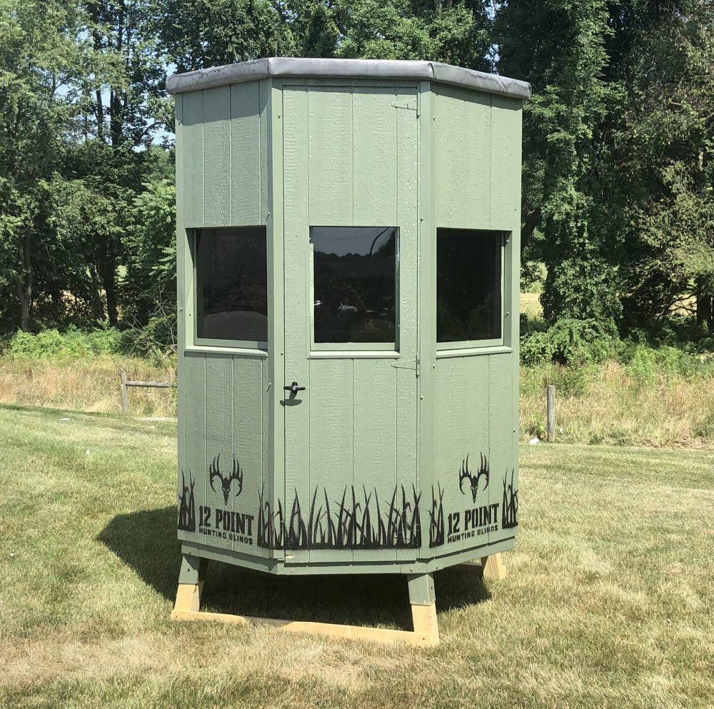 12 Point Hunting Blinds - The 6' Octagon Premium Hunting Blind - Image 2