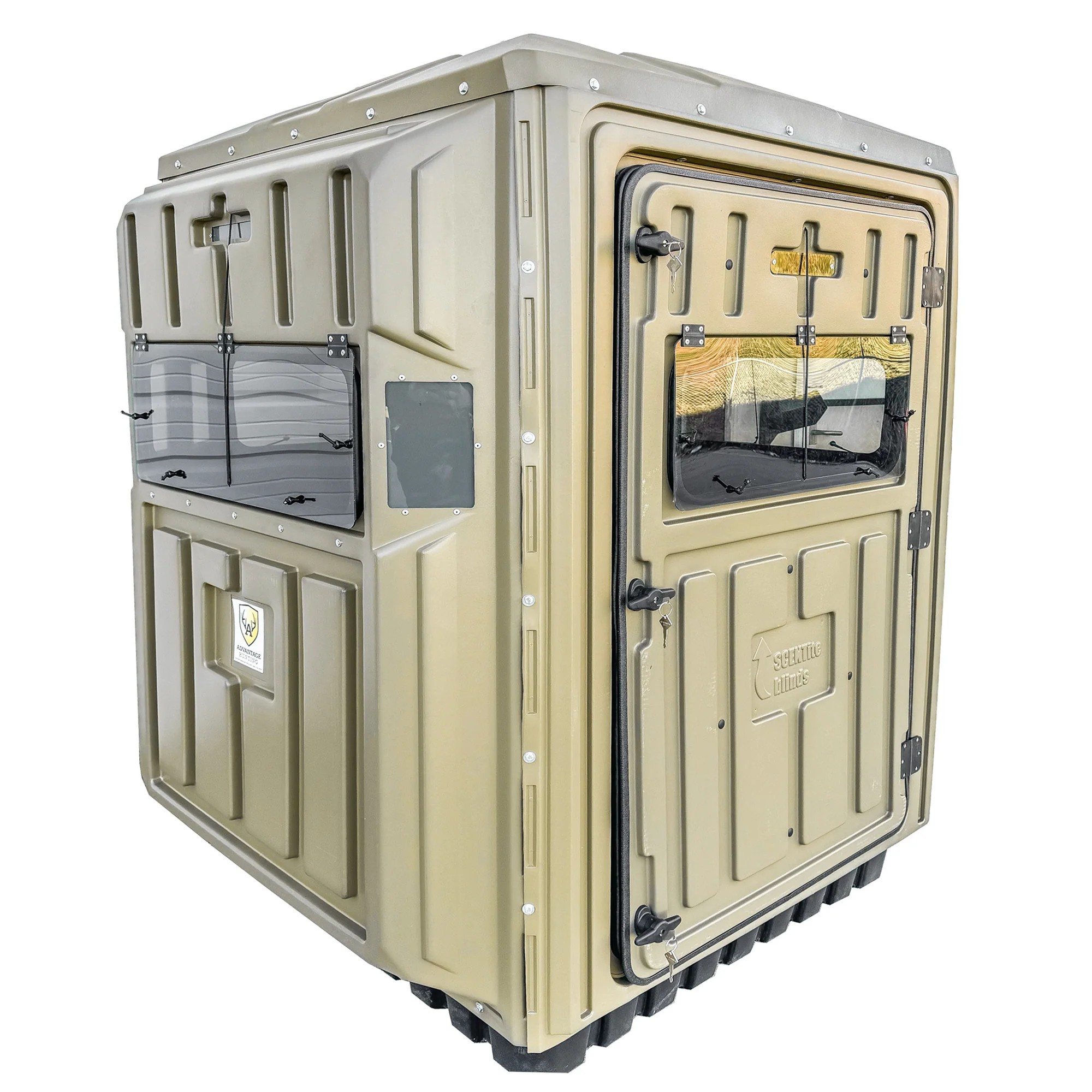 Advantage Hunting - 5' x 5' Hunting Blind with 10' Steel Tower Included - Image 19