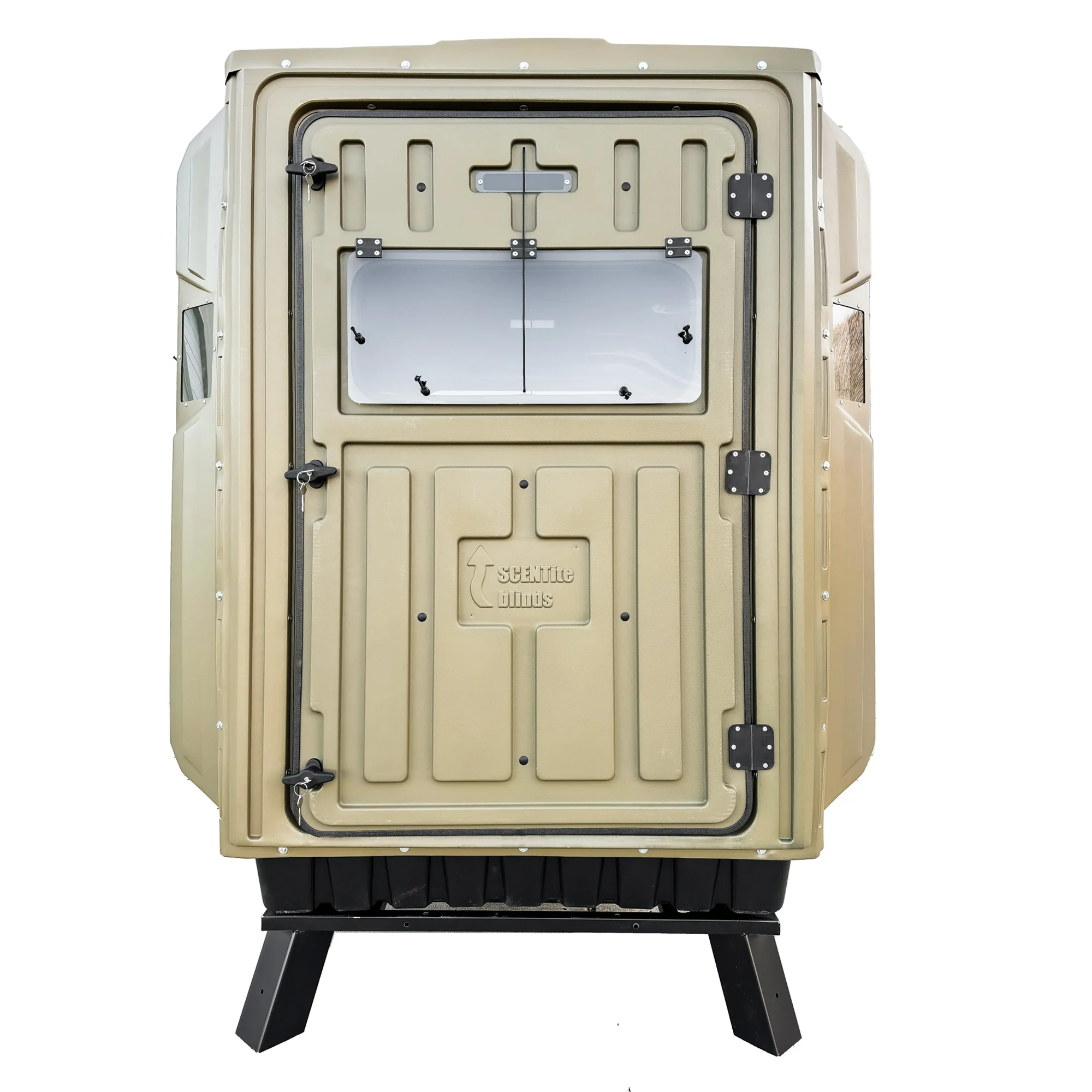 Advantage Hunting 5' x 5' Hunting Blind & QuadPod Tower Kit - Image 11