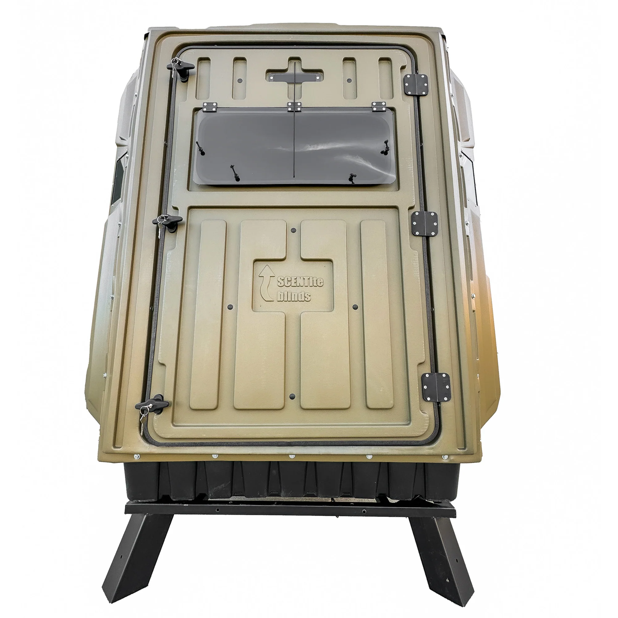 Advantage Hunting 5' x 5' Hunting Blind & QuadPod Tower Kit - Image 14
