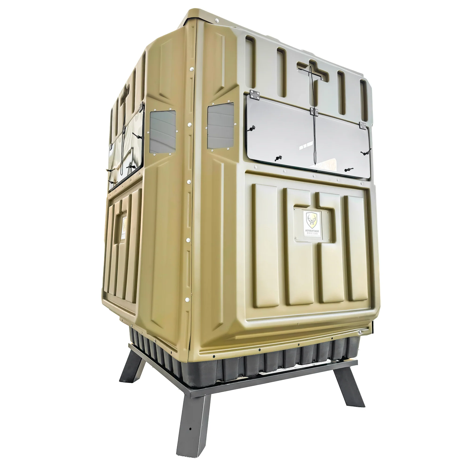 Advantage Hunting 5' x 5' Hunting Blind & QuadPod Tower Kit - Image 7