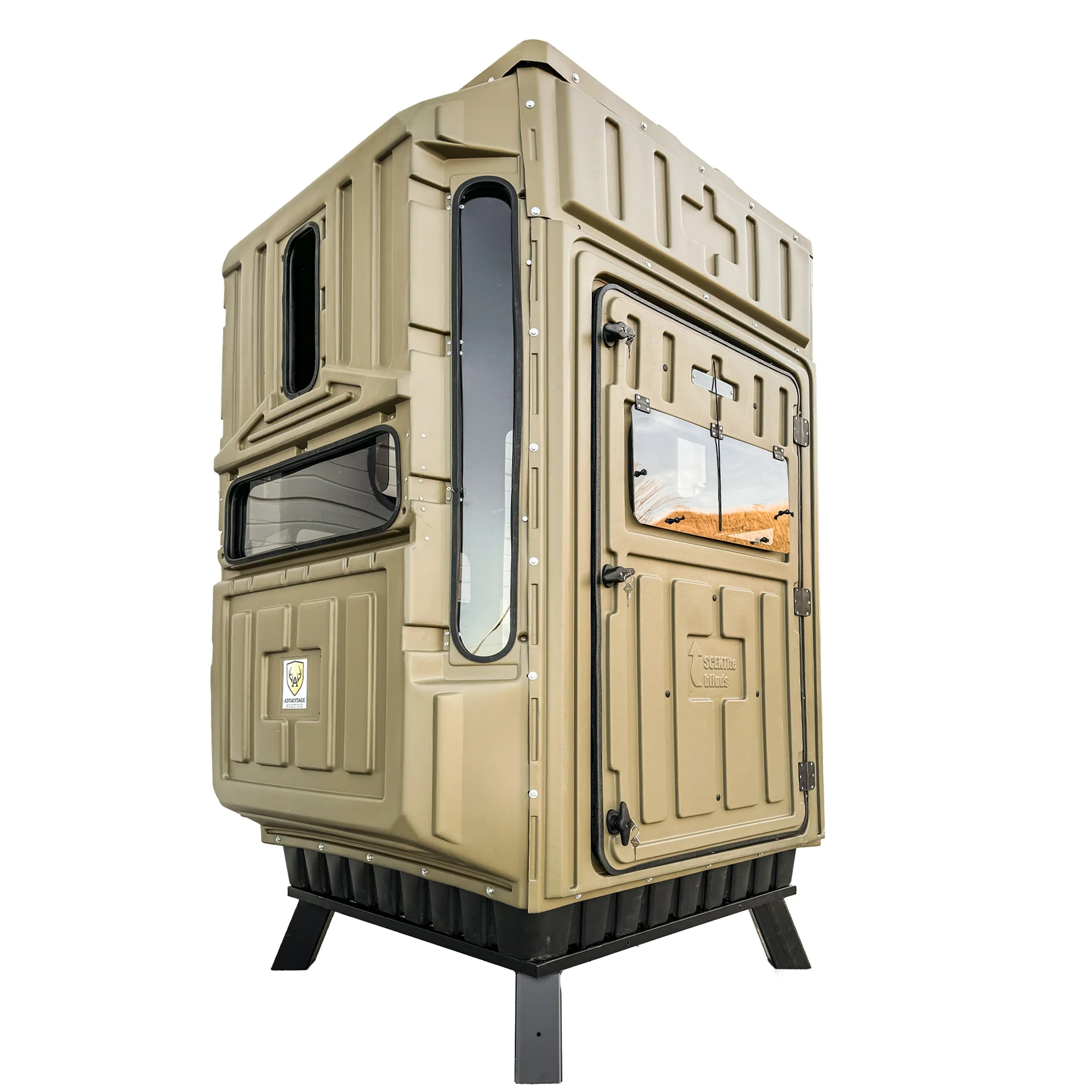 Advantage Hunting Dual Threat Gun/Bow Combo Blind & QuadPod Tower Kit - Image 8