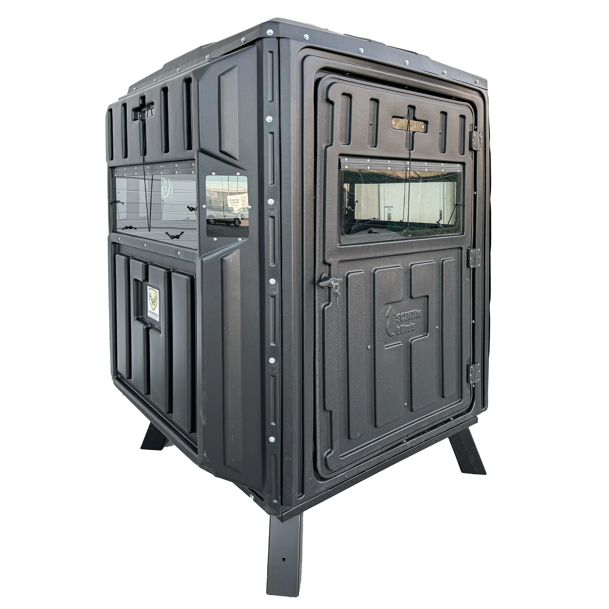 Advantage Hunting - Whitetail Hunting Blind - QuadPod Tower Kit Included - Image 11