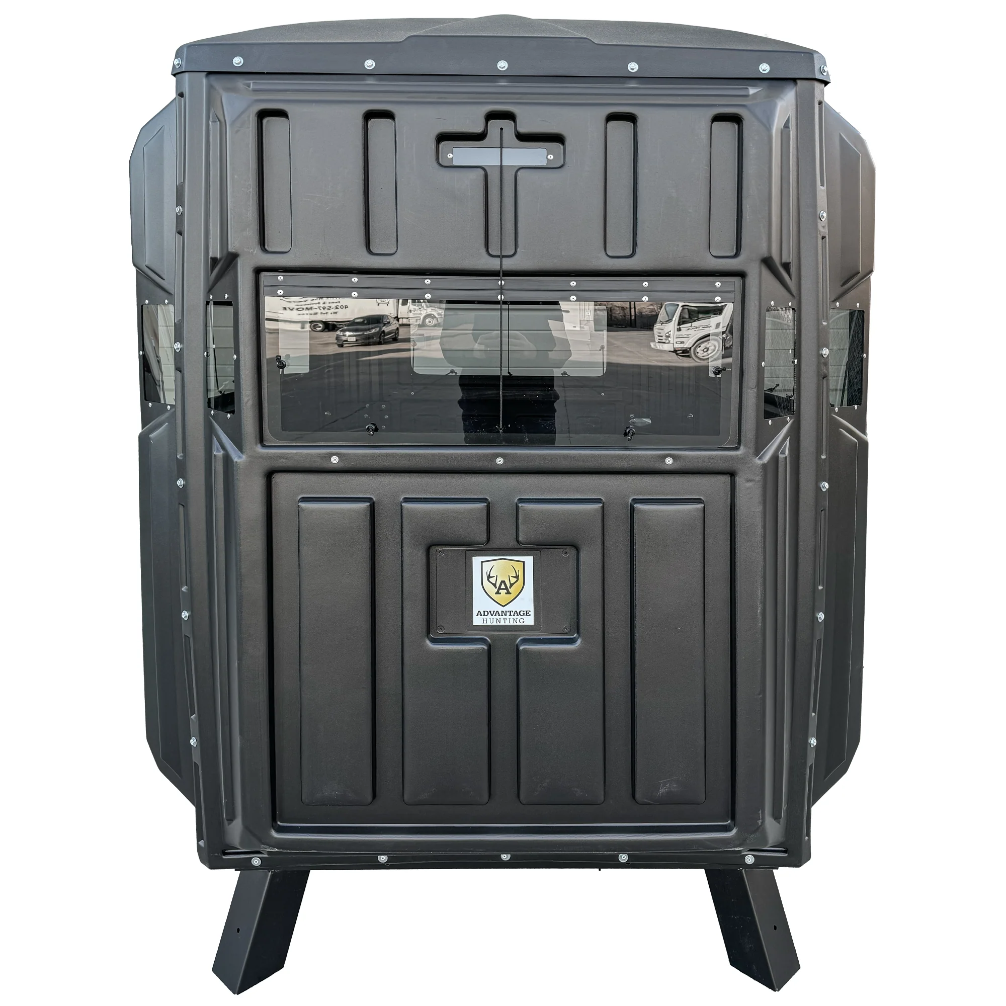Advantage Hunting - Whitetail Hunting Blind - QuadPod Tower Kit Included - Image 5