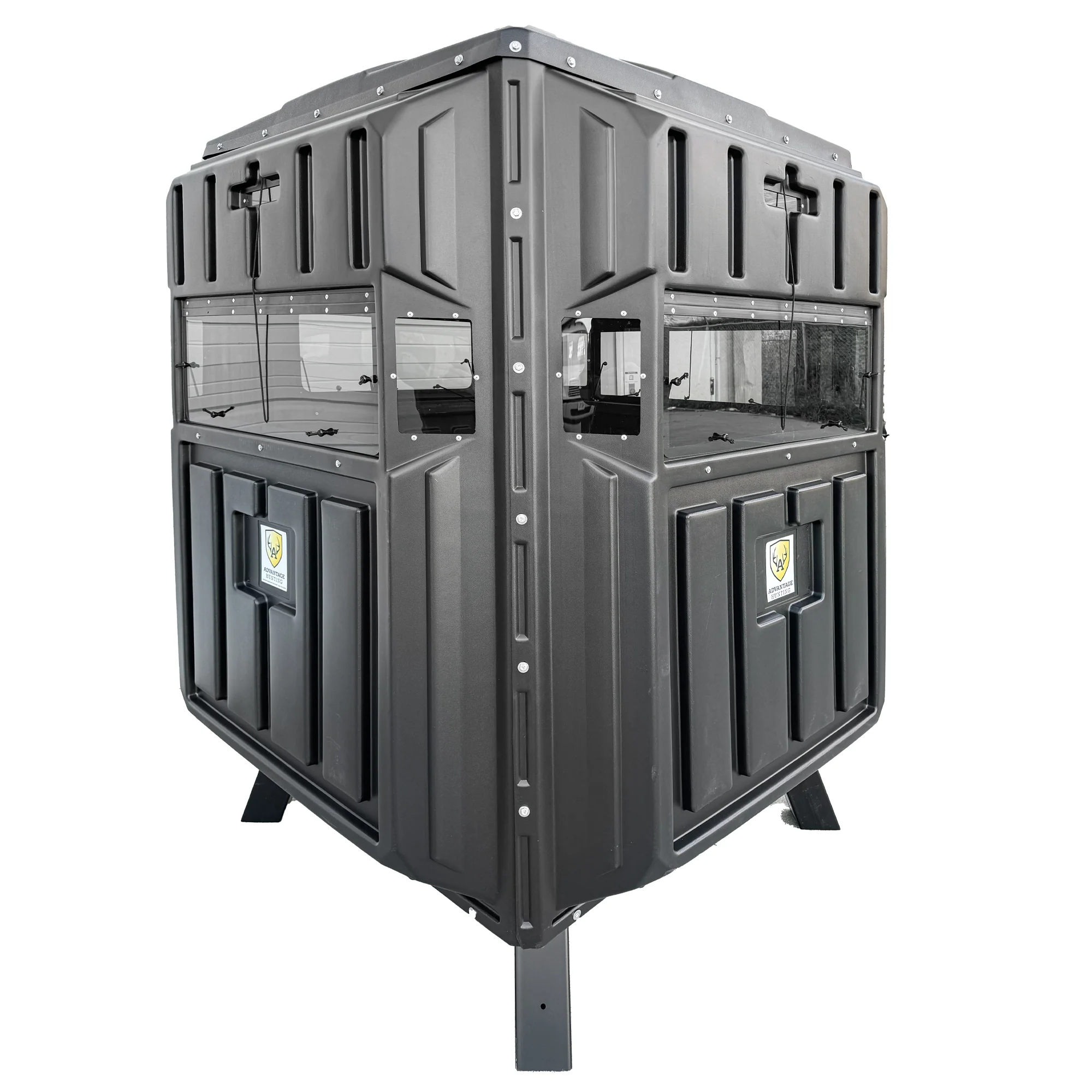 Advantage Hunting - Whitetail Hunting Blind - QuadPod Tower Kit Included - Image 9