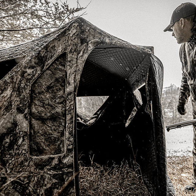 Ameristep Pro Series Insulated Thermal 59” x 59" Ground Blind - Image 5