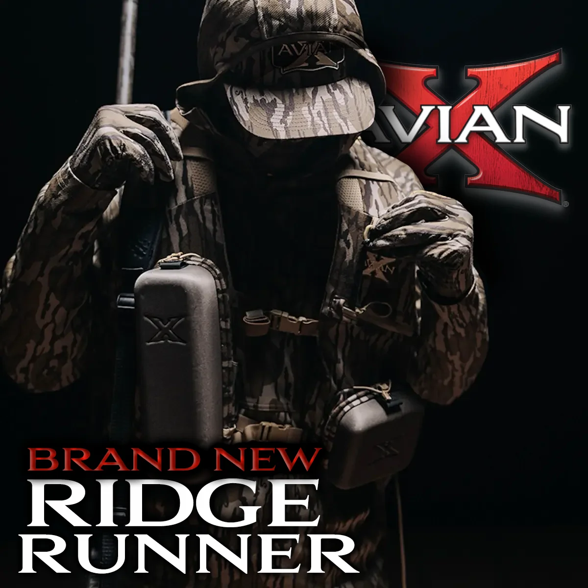 Avian-X Ridge Runner Lightweight Turkey Vest - Mossy Oak Bottomland - Image 3