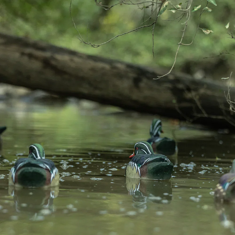 Avian-X Topflight Wood Ducks / 6 Floating Decoys - Image 9