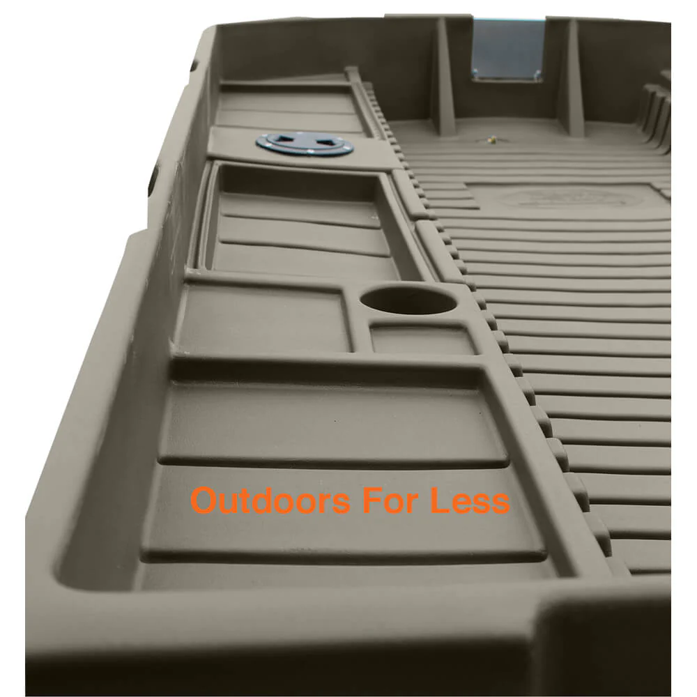Bass Hunter Bass Baby Mini Bass Fishing Boat (8 ft x 51 in) - Image 3