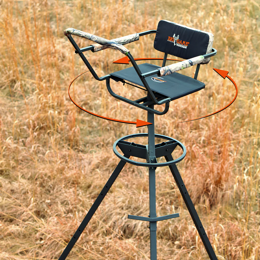 Big Game® Pursuit 12 ft 360 Degree Swivel Tripod Stand - Image 5