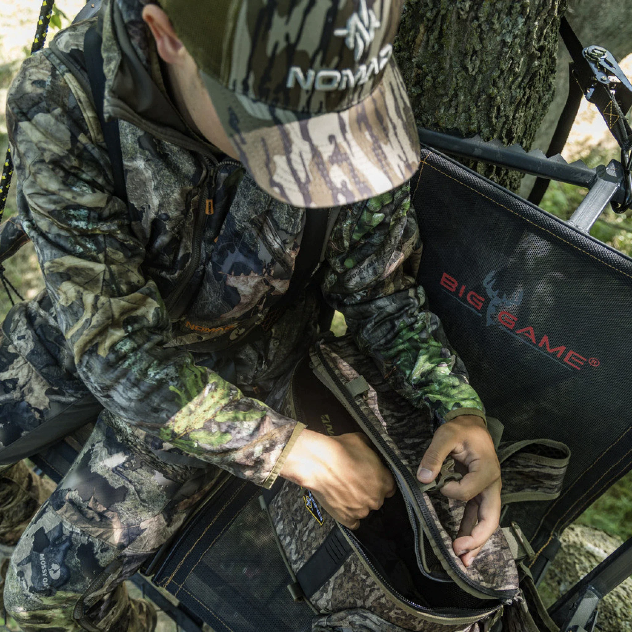 Big Game Treestands Big Buddy 2 Person Ladder Stand 16' Tall - Image 3
