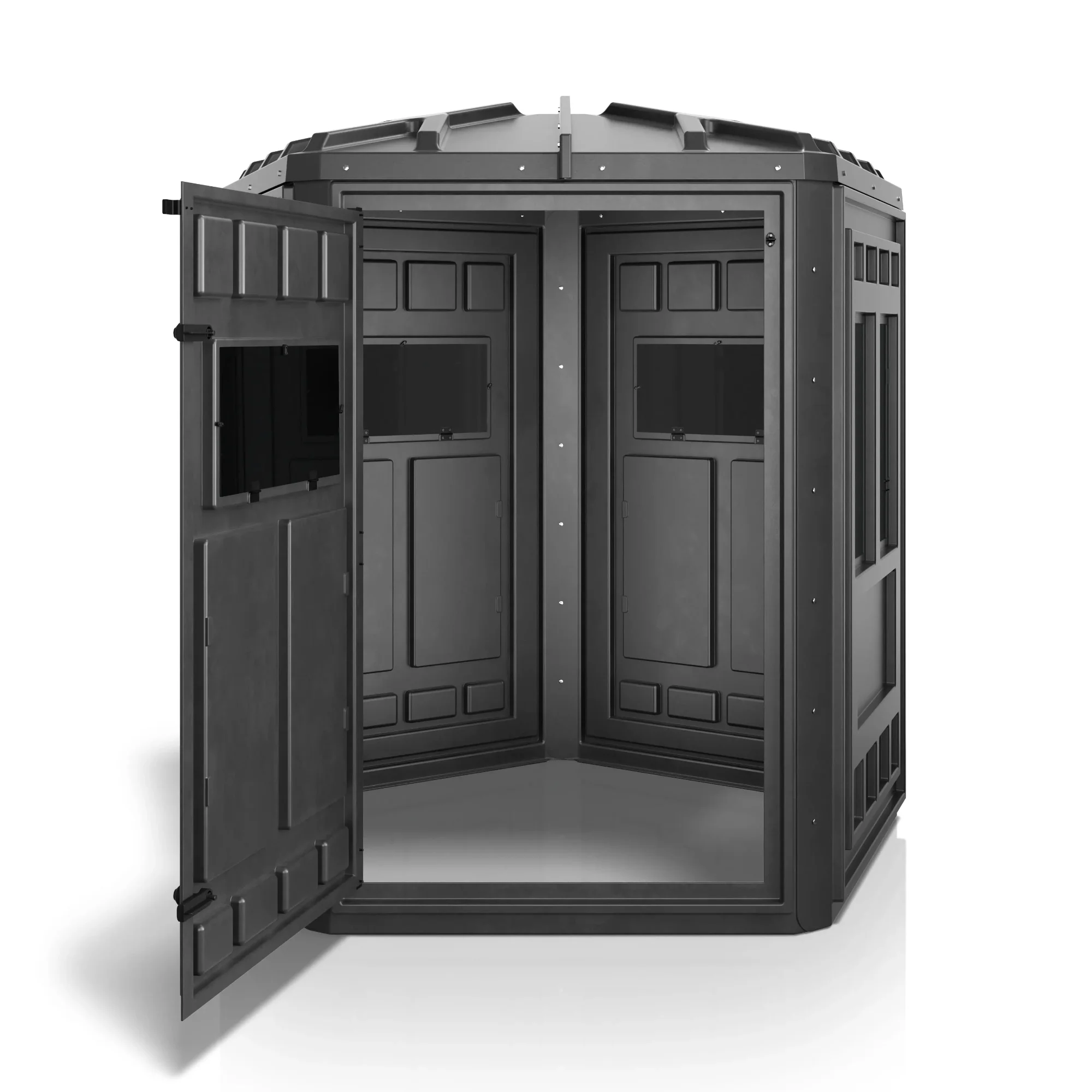 Booner 5-Panel 6' Wide Hunting Blind - Combo Windows - Image 4
