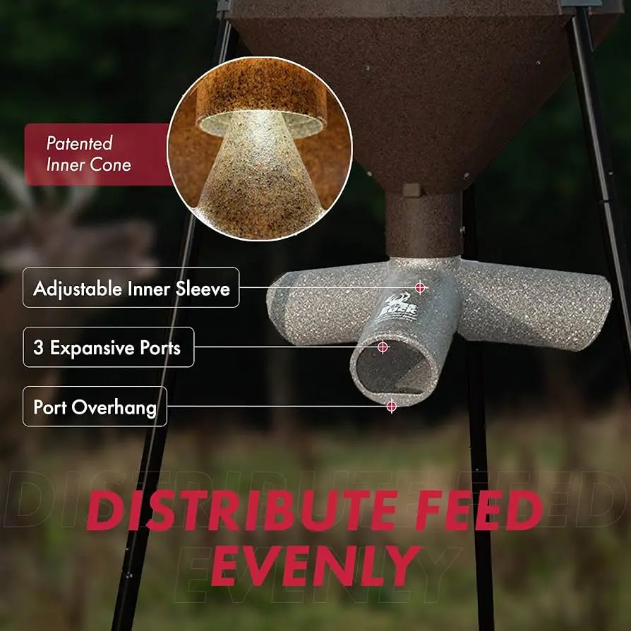 Boss Buck 350 lb Gravity Deer Feeder - Image 5