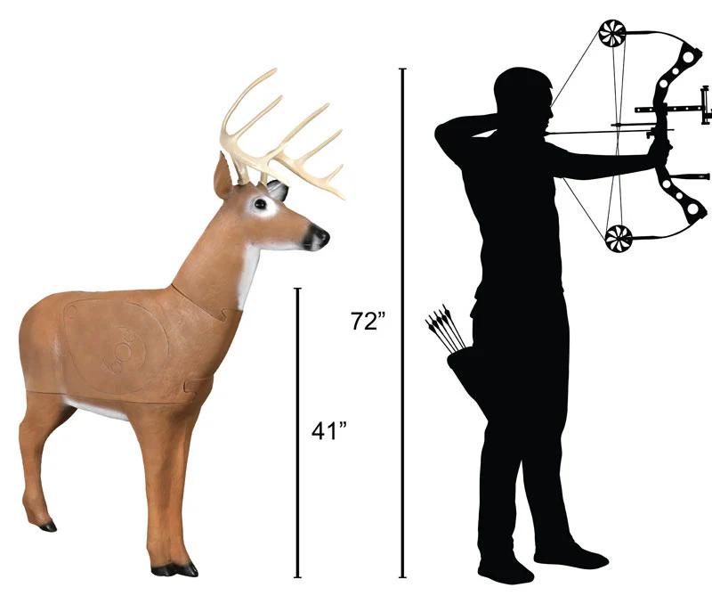 Delta McKenzie Big Daddy ™ QuivAR Enabled Buck Archery Target - Image 6