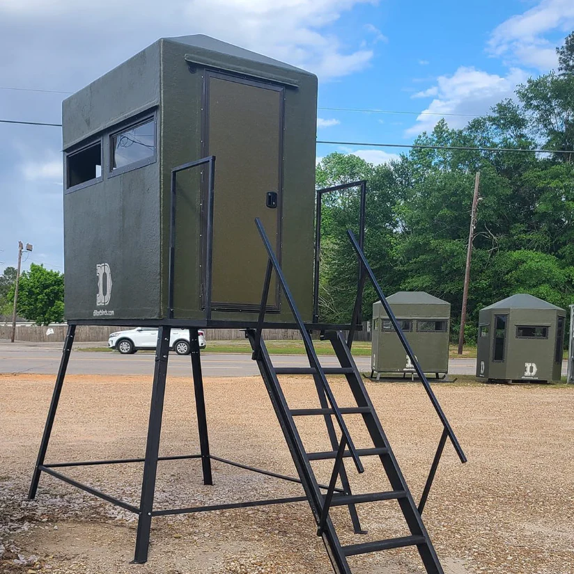 Dillon Manufacturing 4' x 6' Classic Fiberglass Insulated Deer Blind - Image 10
