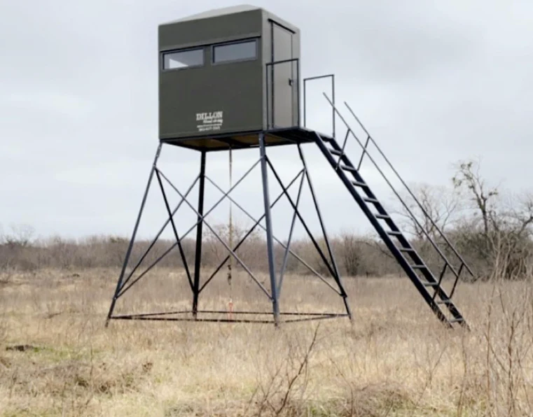 Dillon Manufacturing 4' x 6' Classic Deer Blind With 6' Door - Image 5