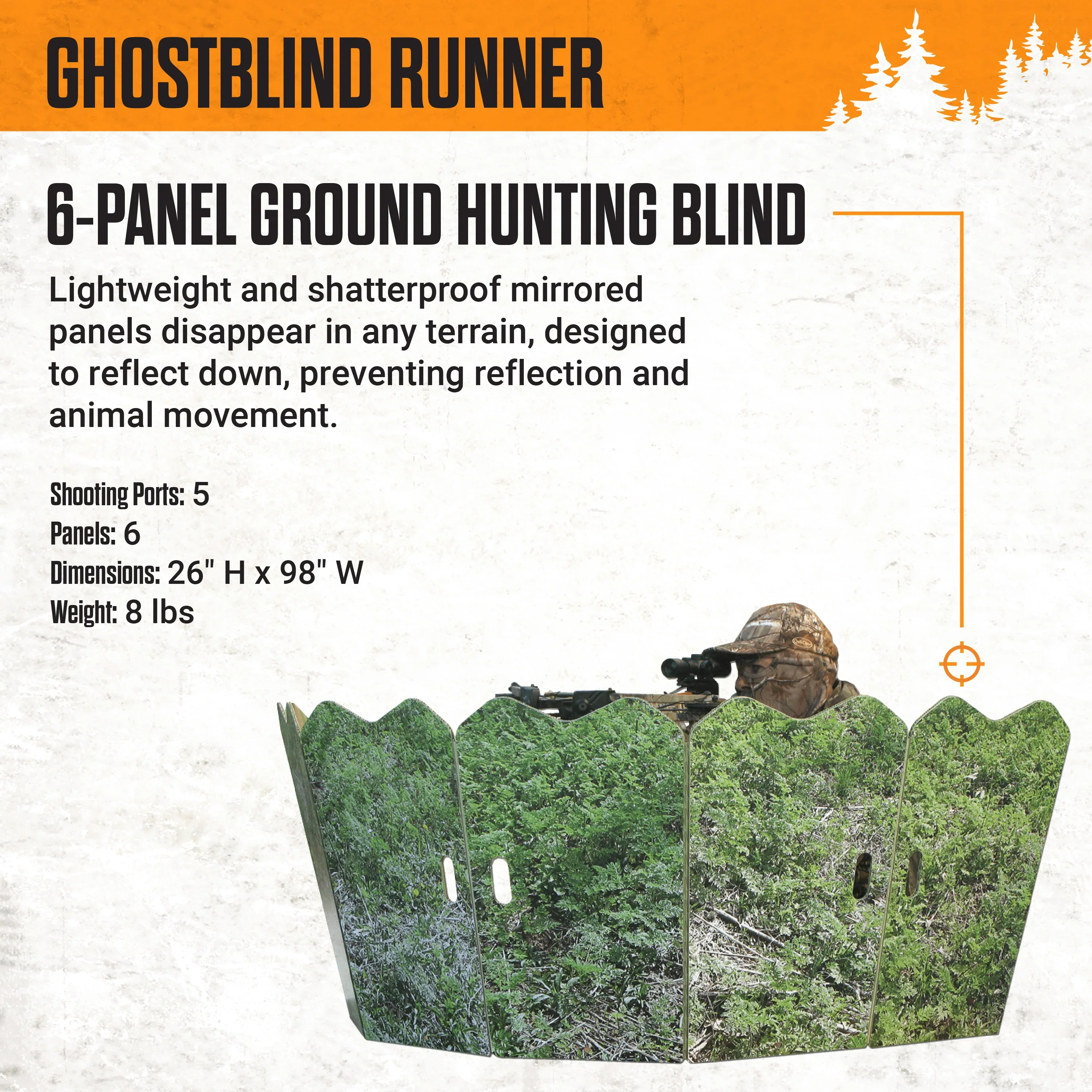 GhostBlind Runner 26" Hunting Blind - Image 2
