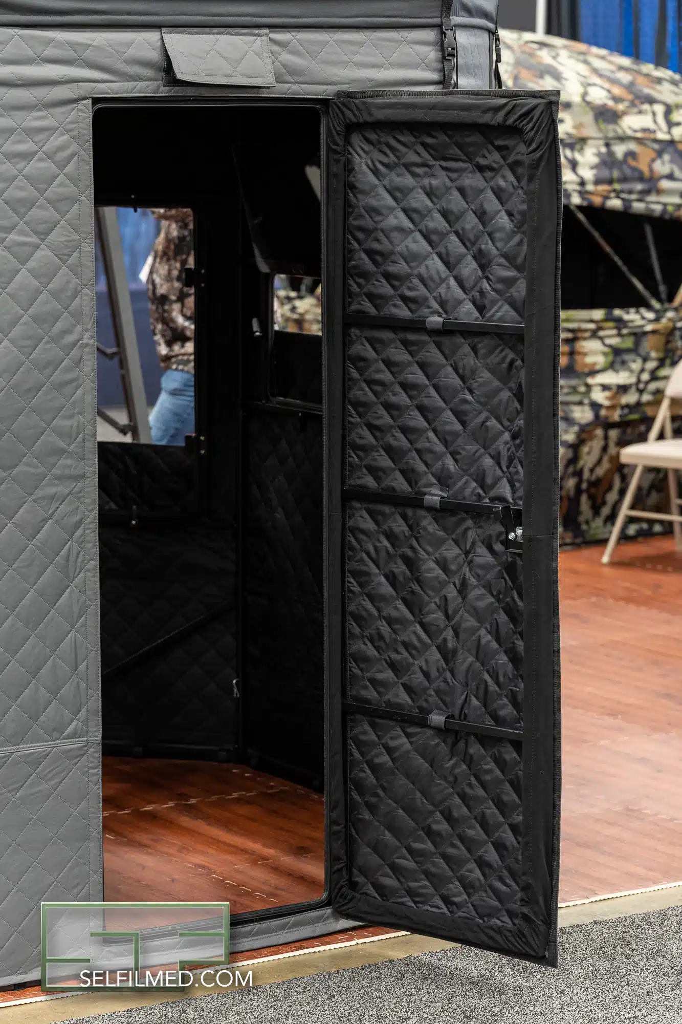 Greylight Twilight 6' x 6' Hunting Blind 6' Tower with 4' Extension - Image 8