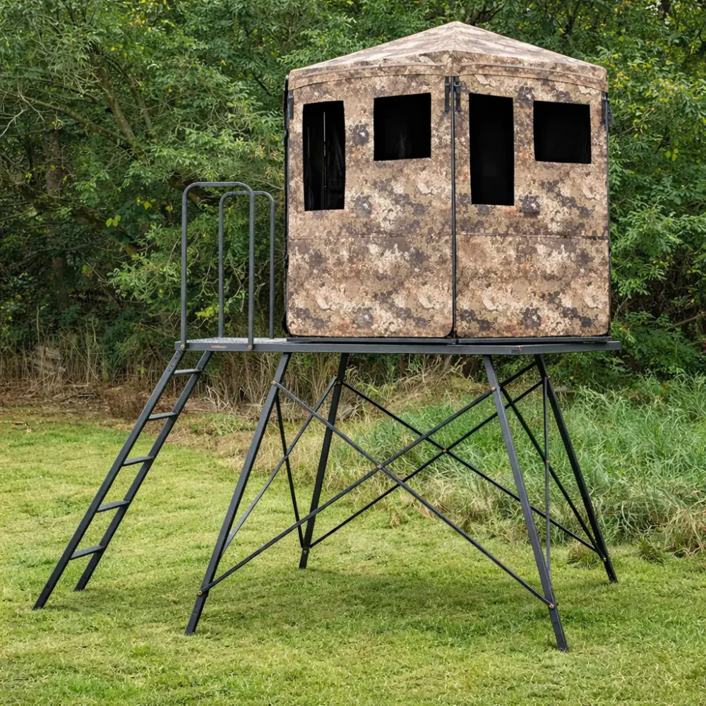 Hawk 10' Deluxe Tower for the Warrior Hunting Blind - Image 4