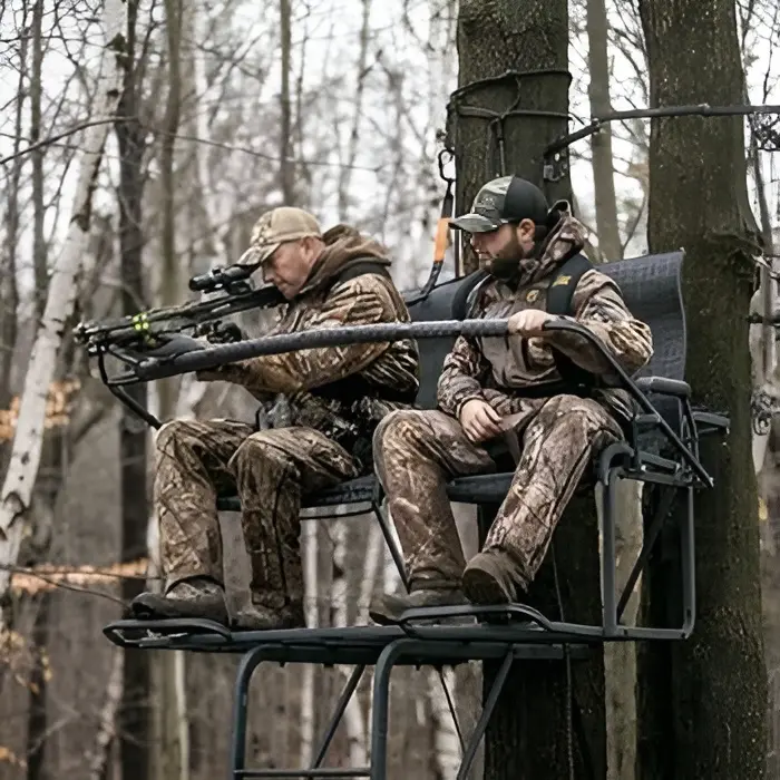 Hawk 18' Sasquatch 2-Man Ladder Treestand - Image 2