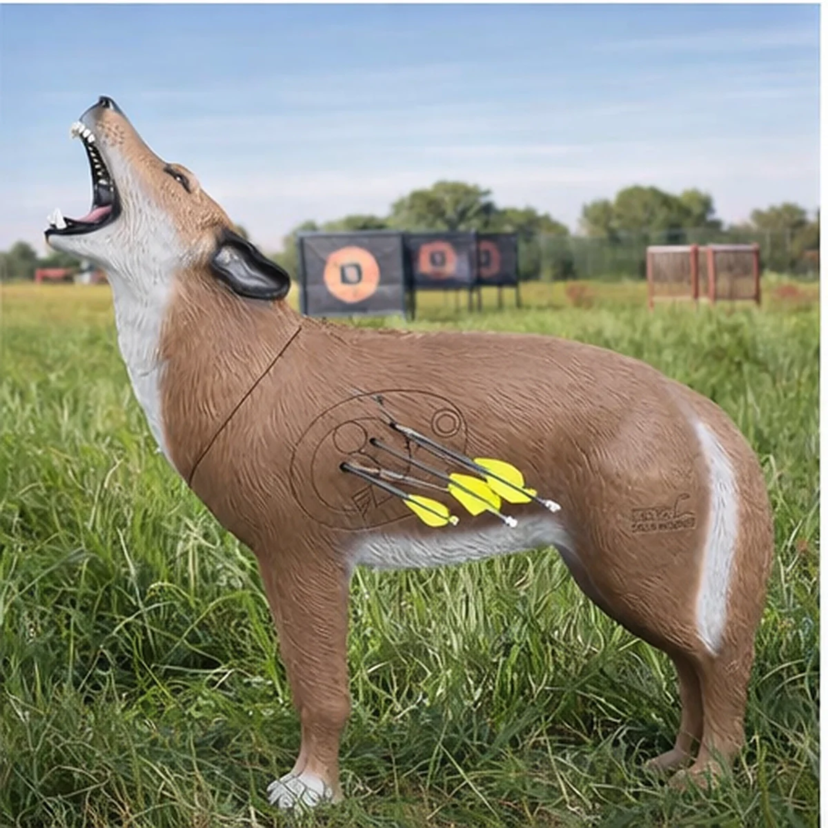 Delta McKenzie Howling Coyote QuivAR Enabled 3D Archery Target - Image 4