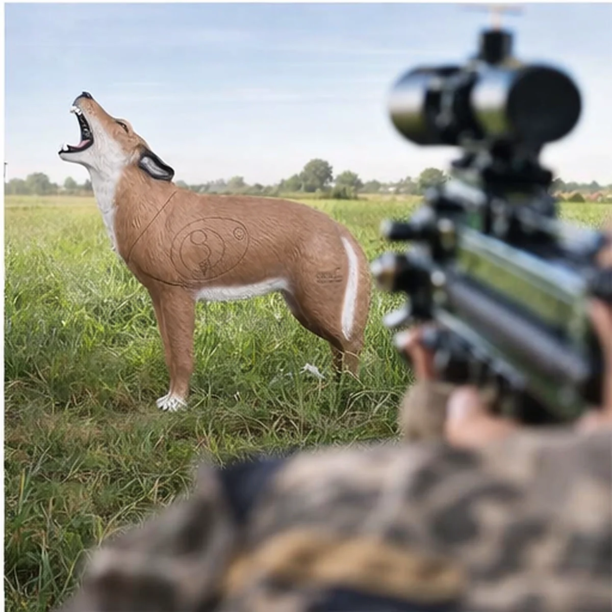 Delta McKenzie Howling Coyote QuivAR Enabled 3D Archery Target - Image 5
