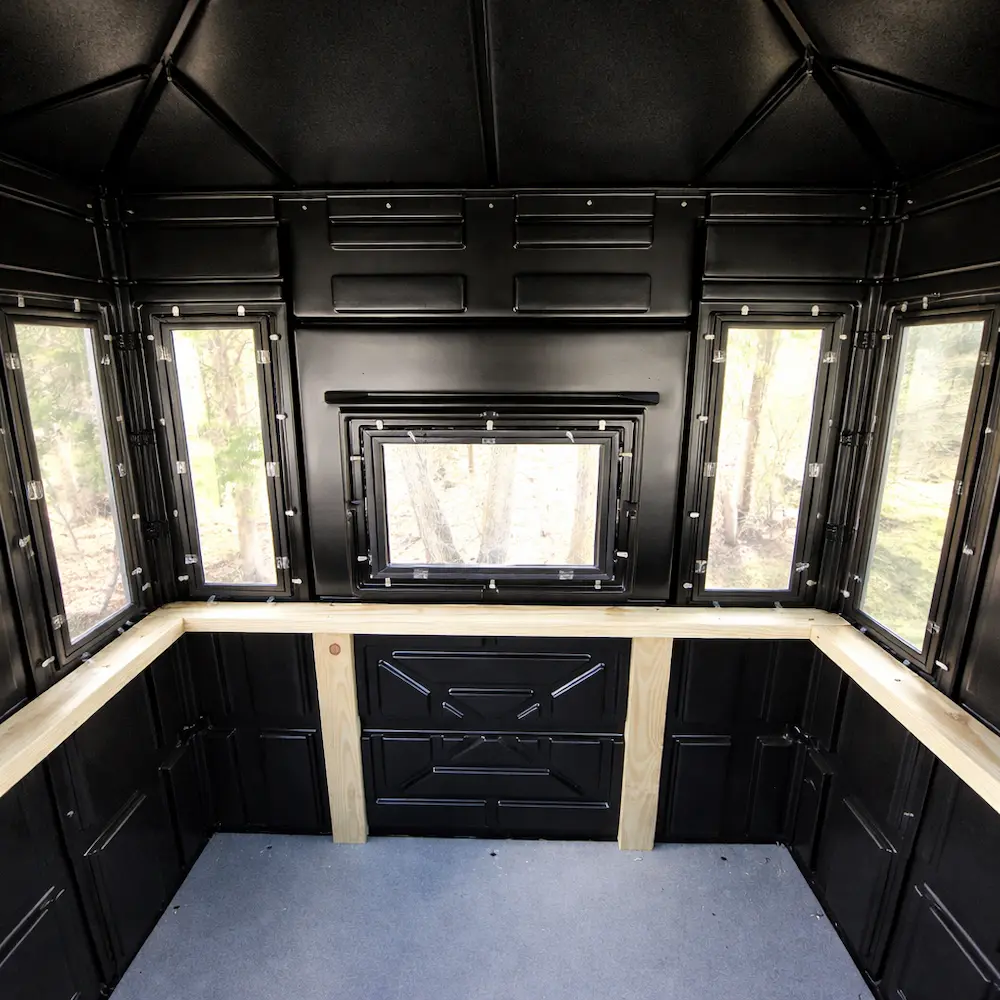 Hughes Elite Series' The Crusader 5' x 5' Hunting Blind - Image 19