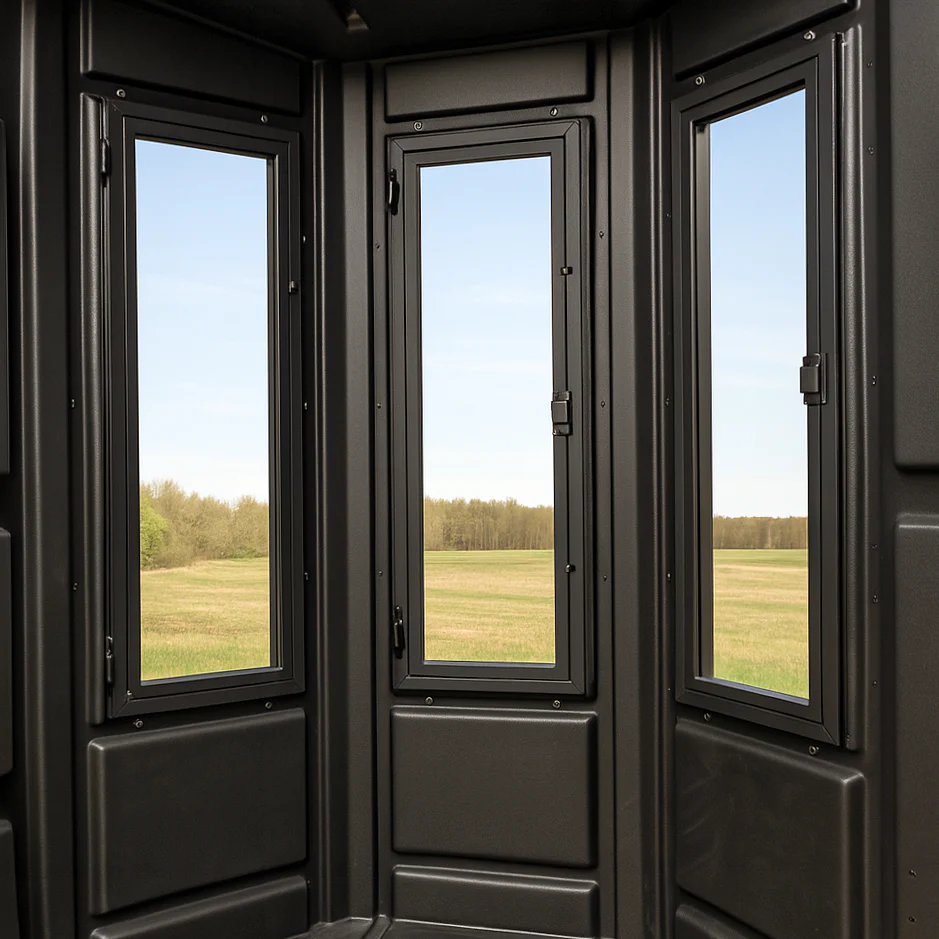 Hughes The Lodge 4' x 8' Hunting Blind - Image 10
