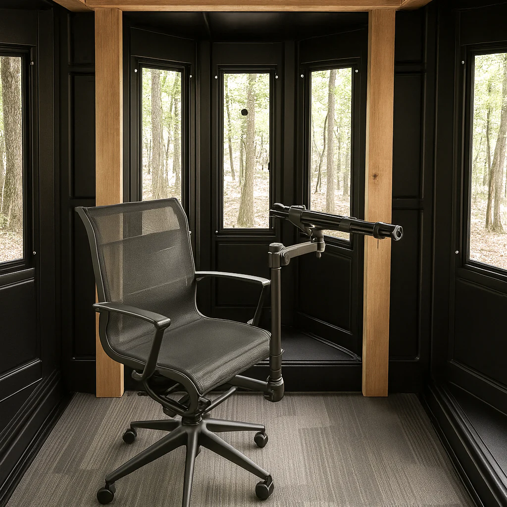 Hughes The Lodge 4' x 8' Hunting Blind - Image 11