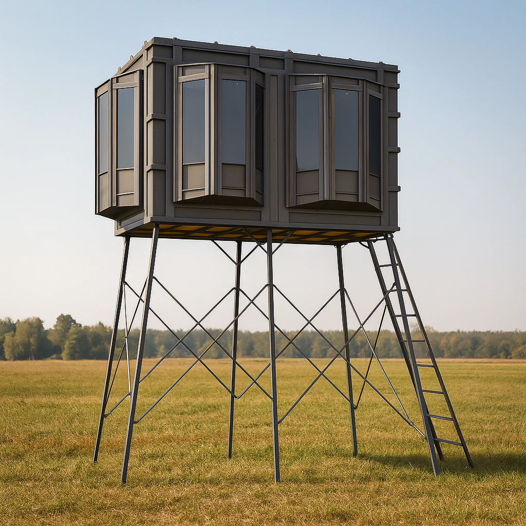 Hughes The Lodge 4' x 8' Hunting Blind - Image 4