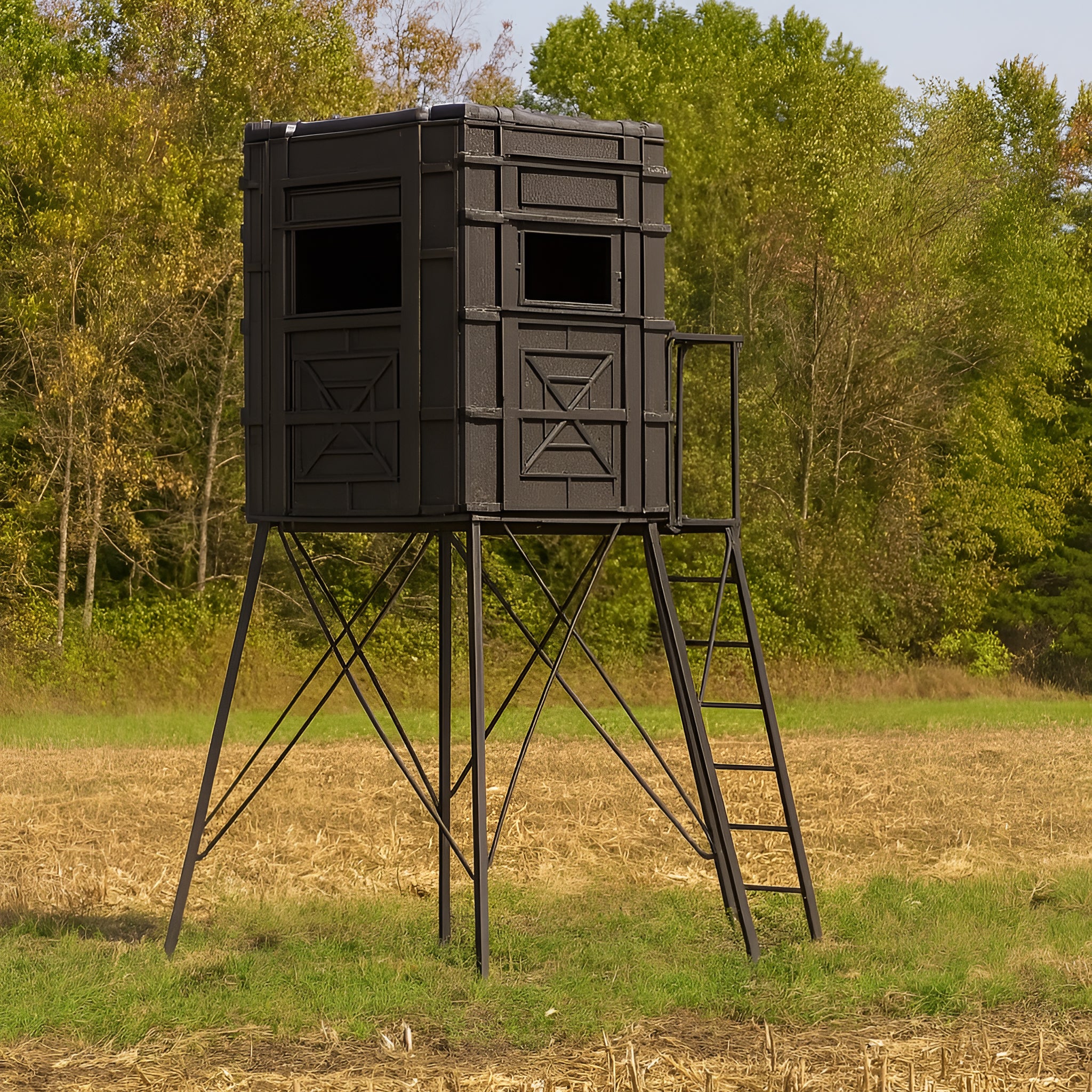 Hughes The Enforcer 4' x 4' Hunting Blind - Fully Loaded Edition - Image 10
