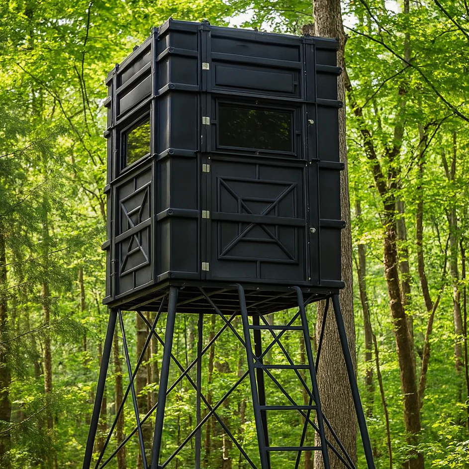 Hughes The Enforcer 4' x 4' Hunting Blind - Fully Loaded Edition - Image 13