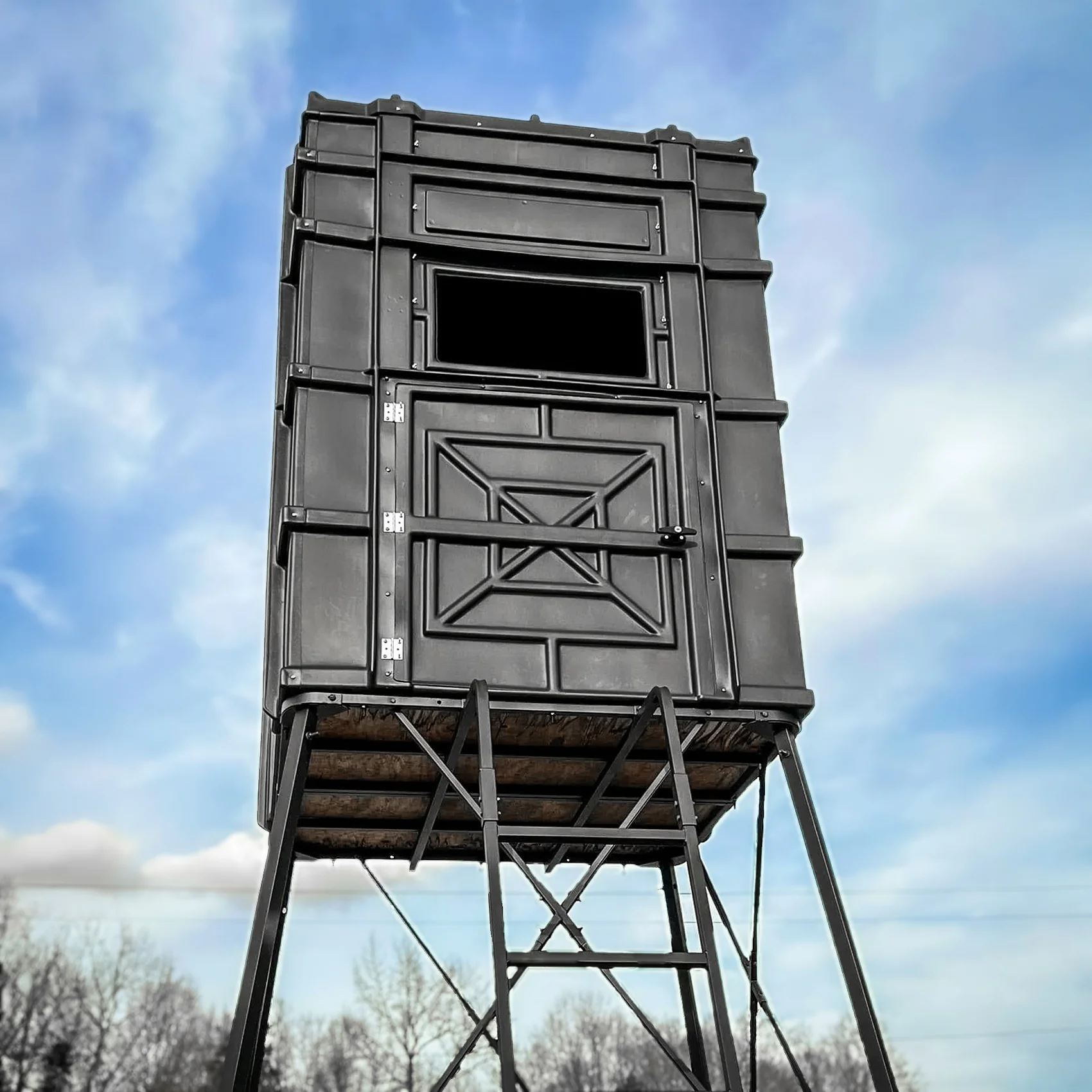 Hughes The Enforcer 4' x 4' Hunting Blind - Fully Loaded Edition - Image 14