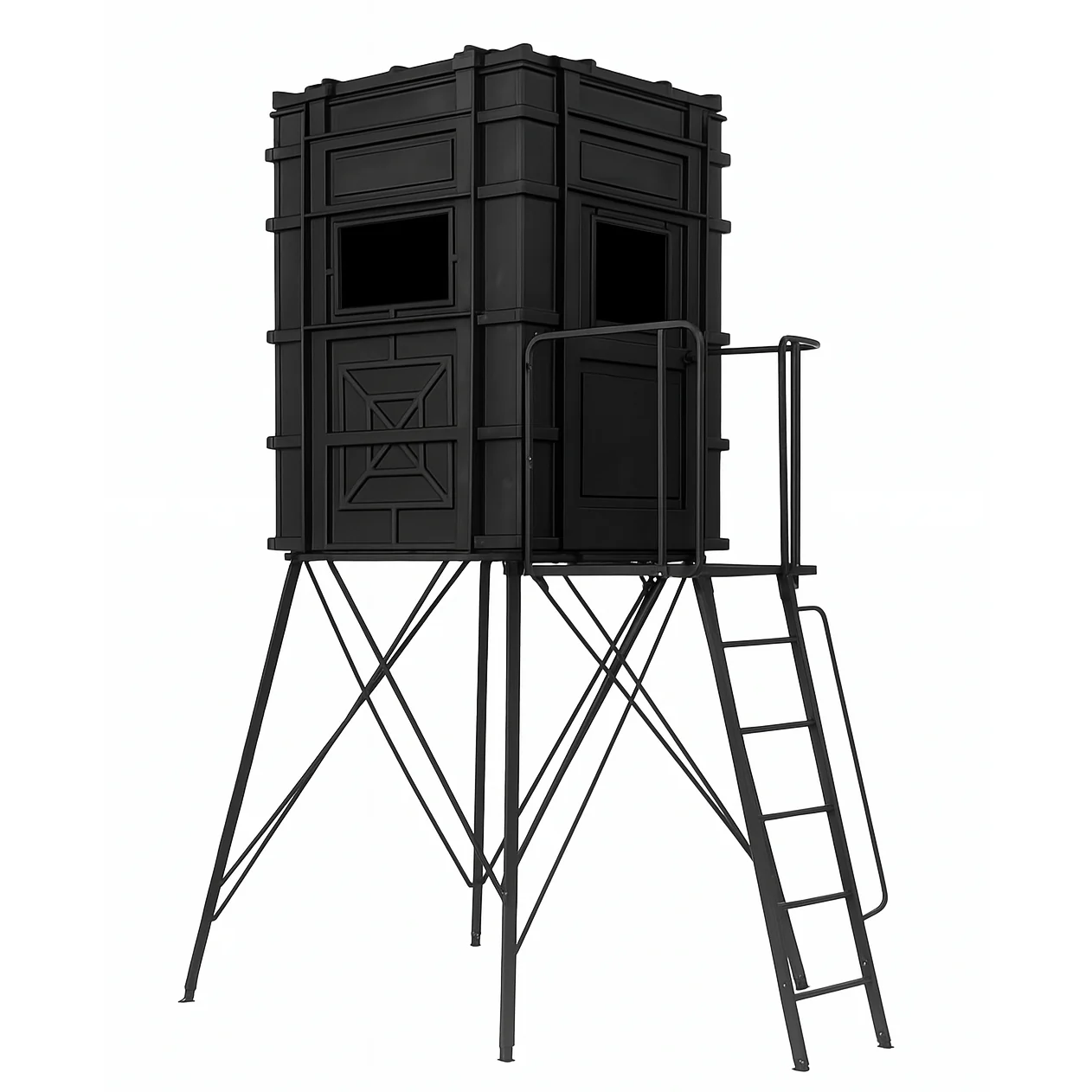 Hughes The Enforcer 4' x 4' Hunting Blind - Fully Loaded Edition - Image 19