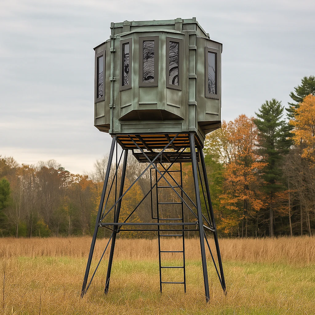 Hughes The Intimidator 4' x 4' Hunting Blind - Image 3