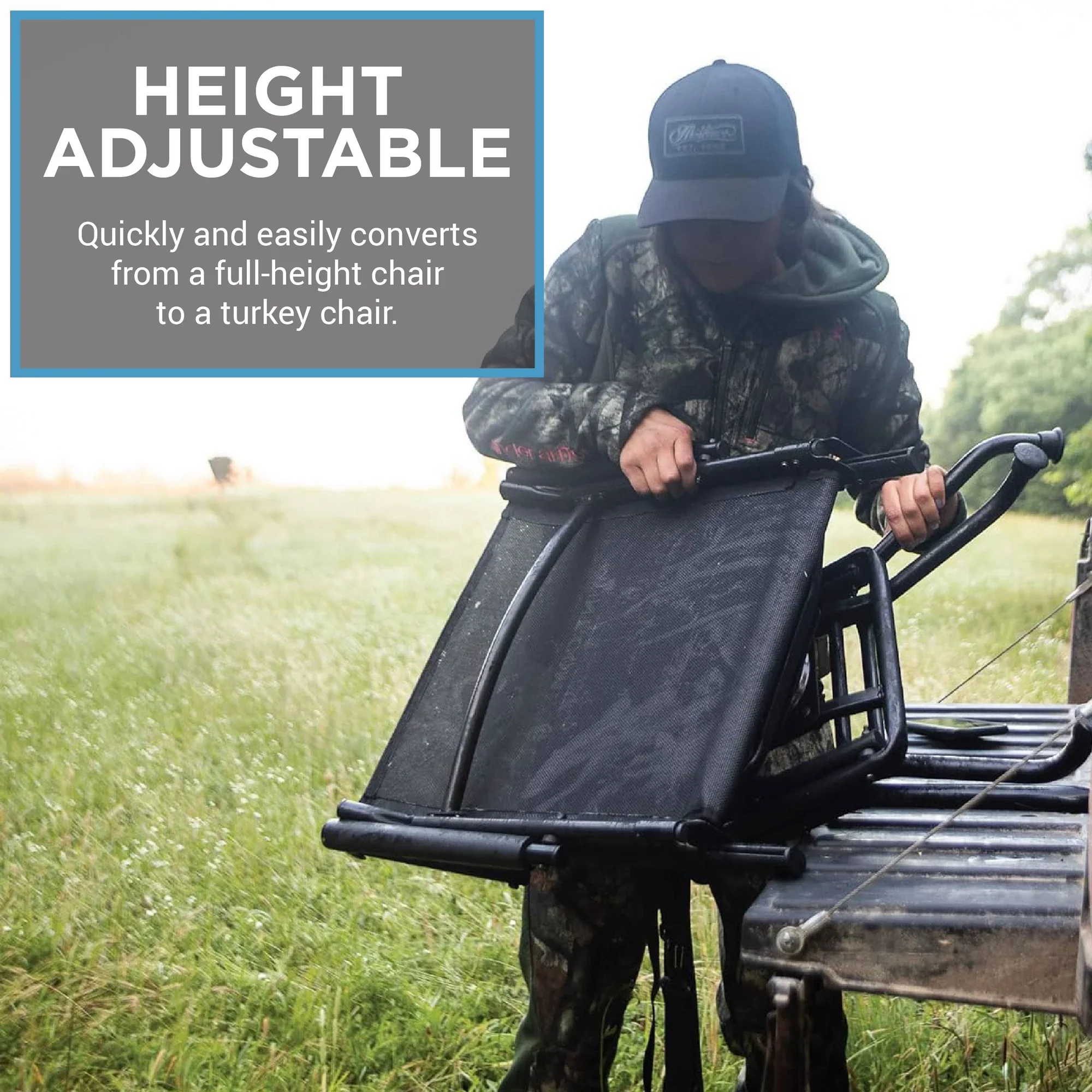 Hunt ComfortĀ® Mesh Lite Hunting Chair - Image 6