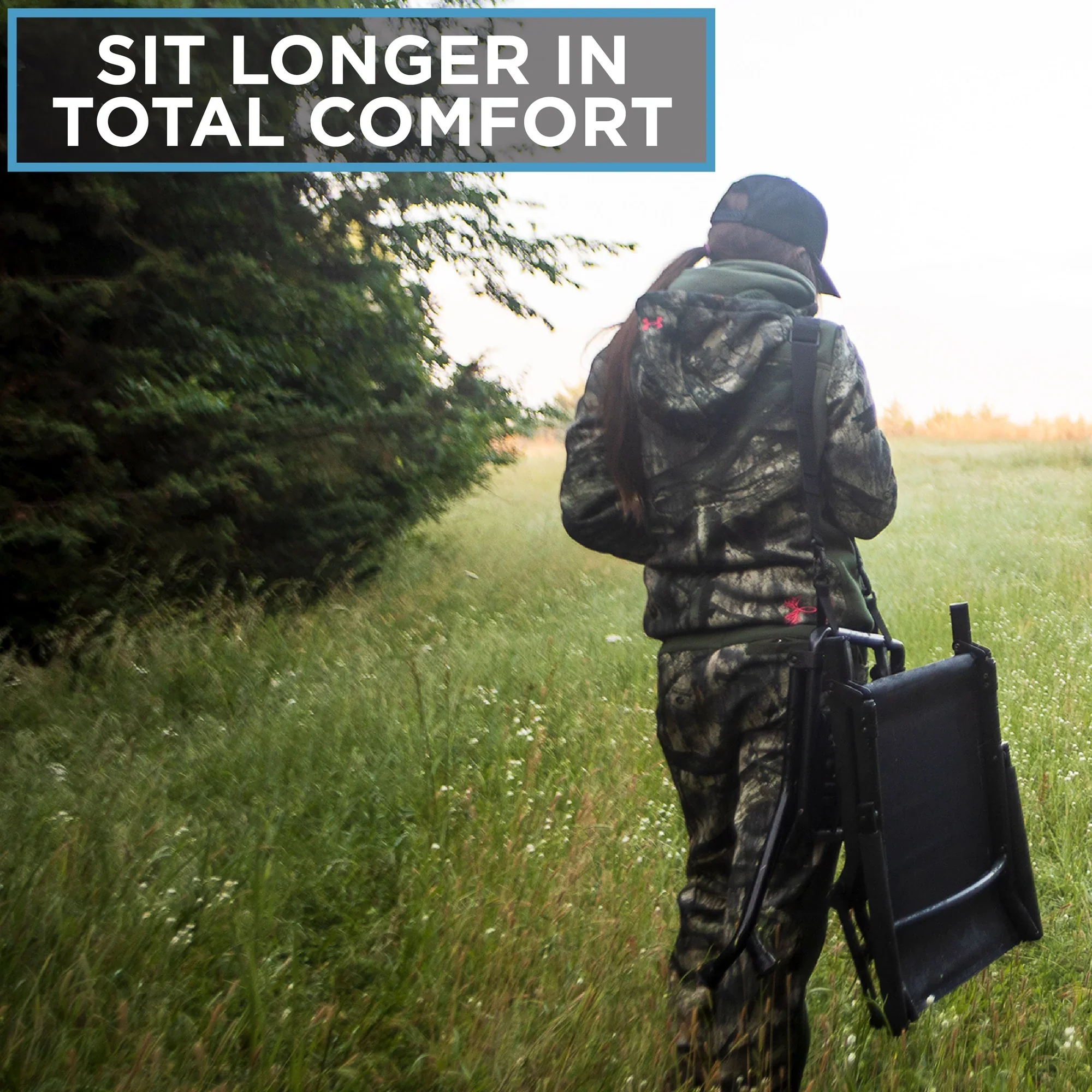 Hunt ComfortĀ® Mesh Lite Hunting Chair - Image 7