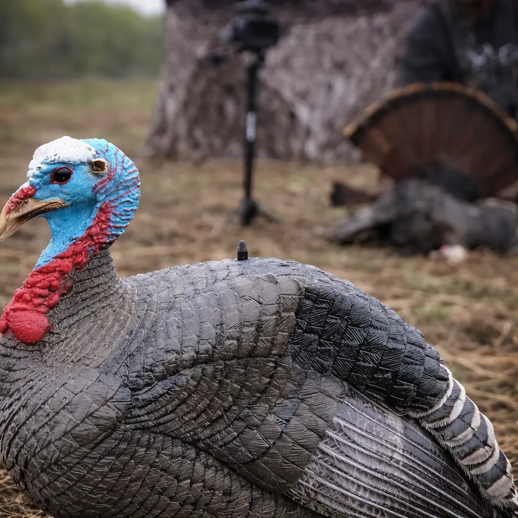 Hunters Specialties Strut-Lite Jake & Hen Decoy Combo Pack - Image 2