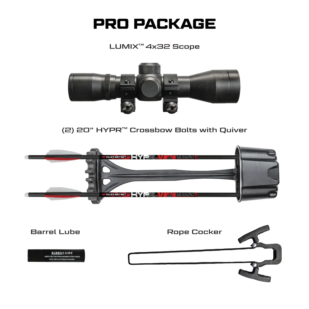 Killer Instinct Tempr-X™ 405 FPS Crossbow Package - Image 6