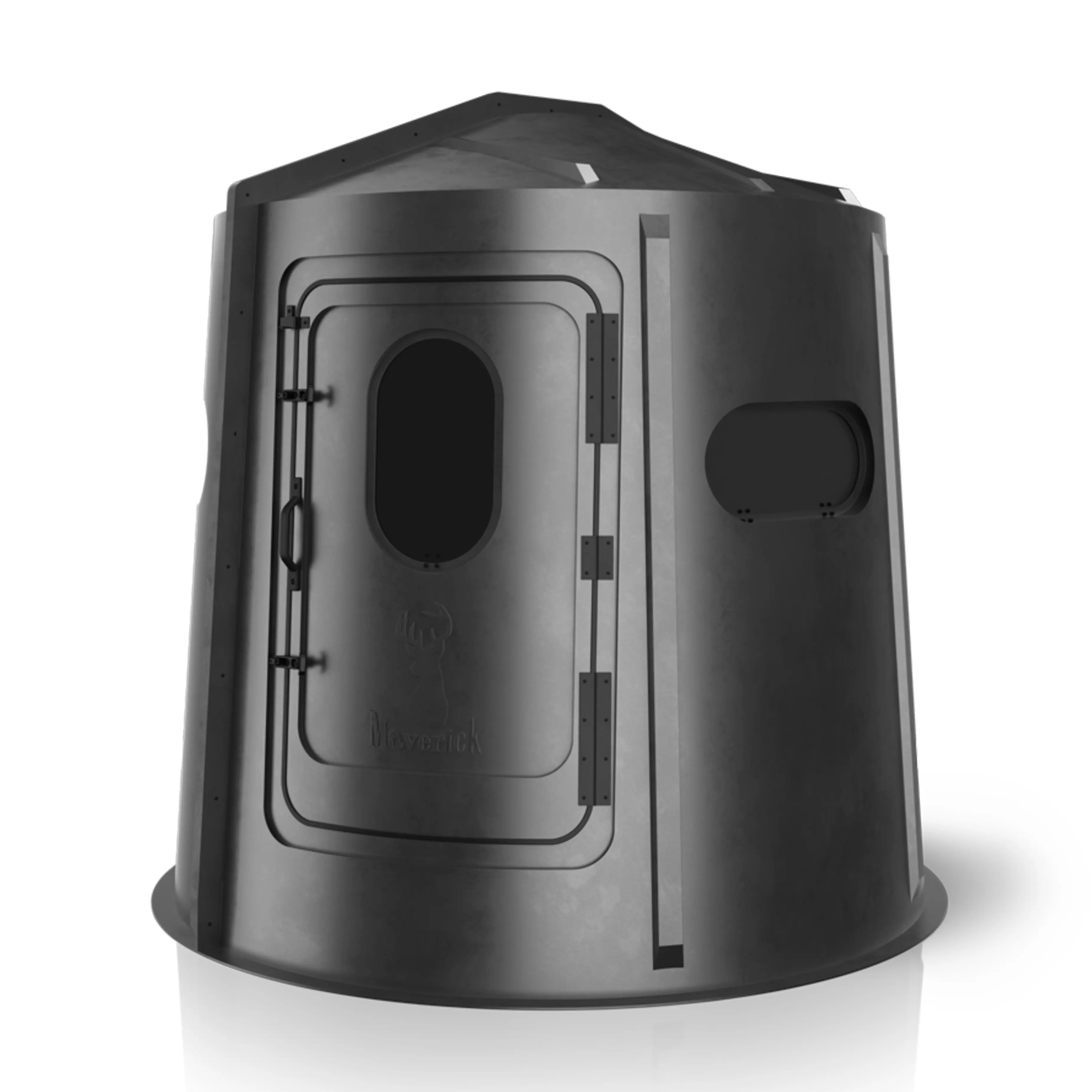 Maverick 5-Shooter GX Crossbow and Rifle Blind - Black - Image 6