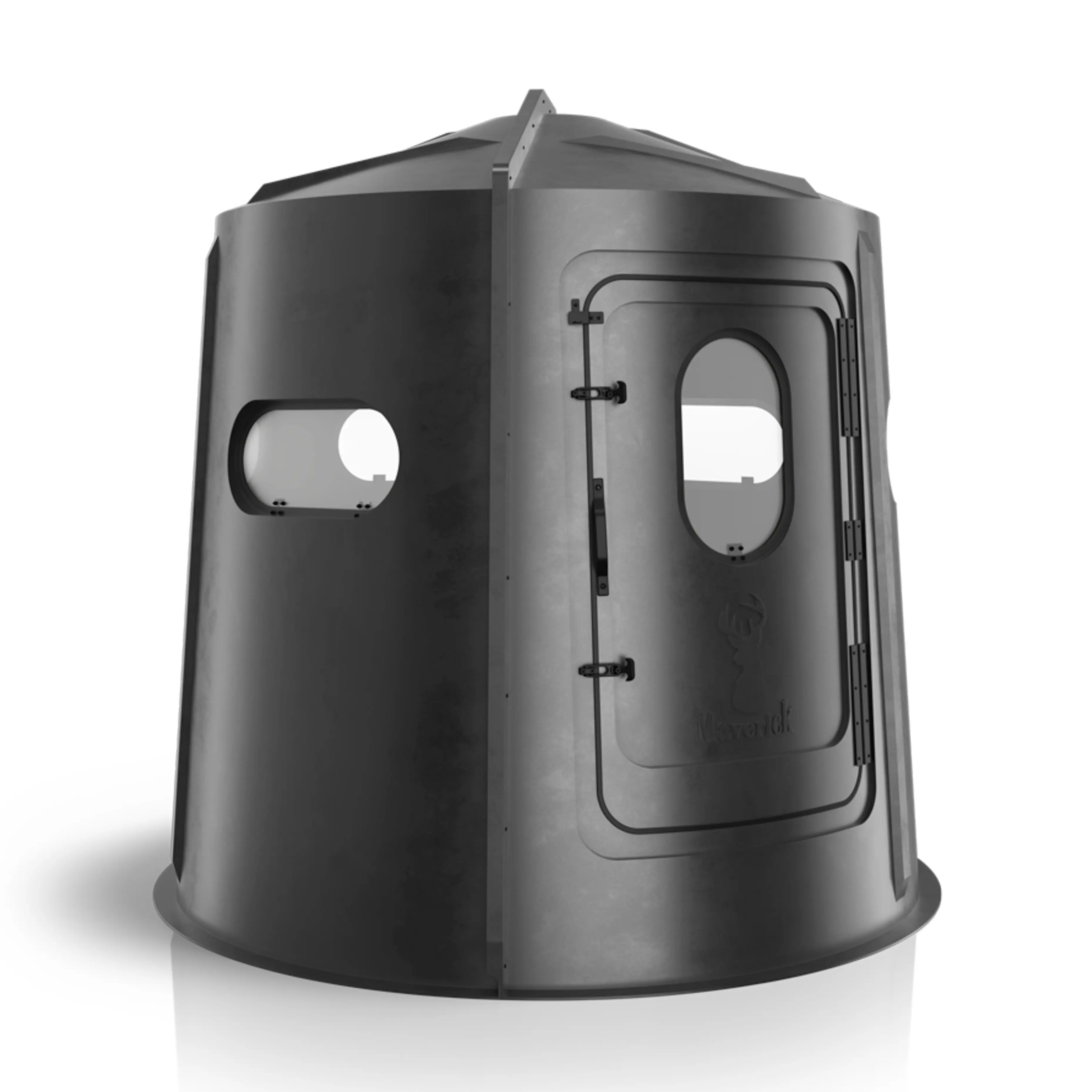 Maverick 5-Shooter GX Crossbow and Rifle Blind - Black - Image 7