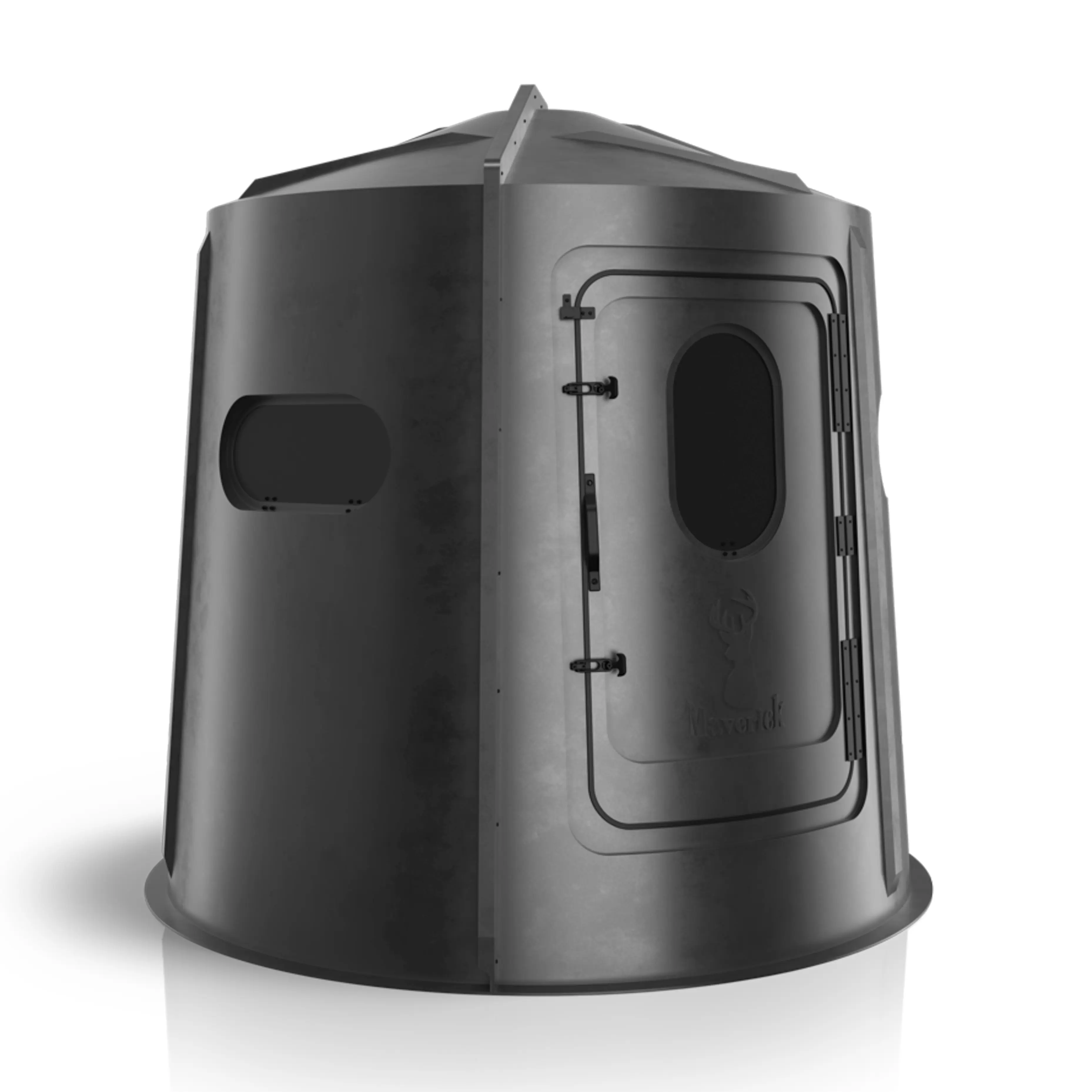 Maverick 5-Shooter GX Crossbow and Rifle Blind - Black - Image 8