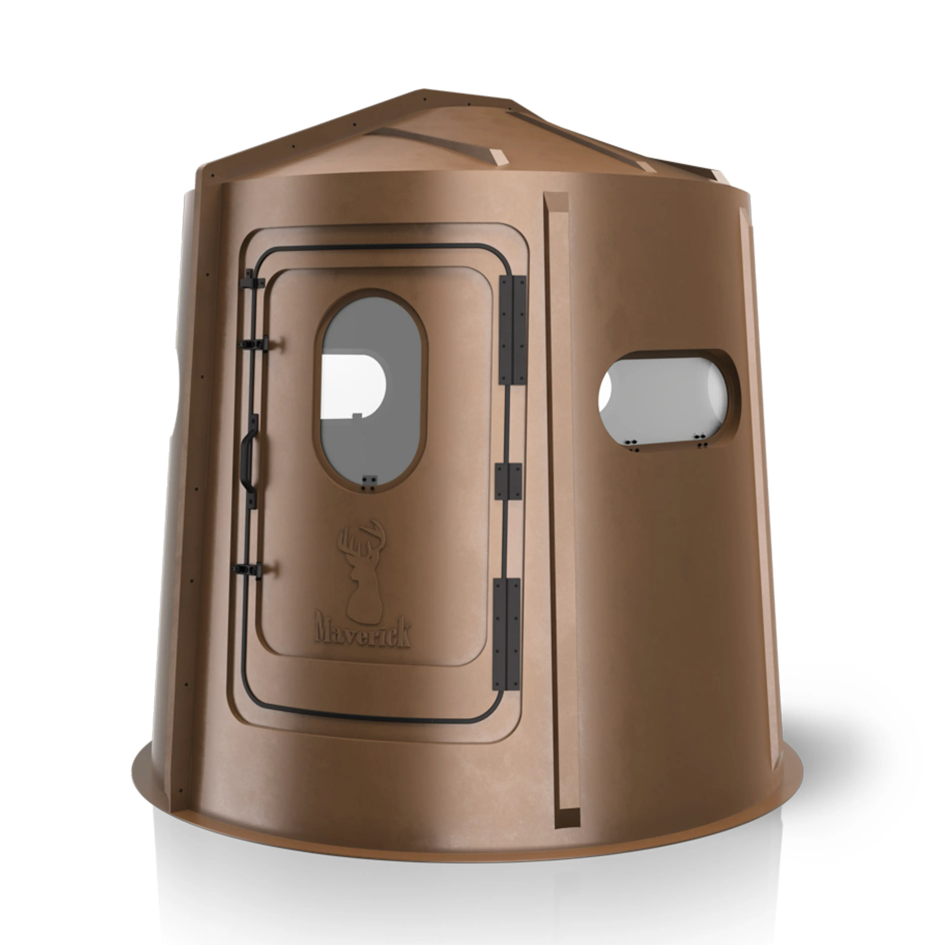 Maverick 5-Shooter GX Crossbow and Rifle Blind - Brown