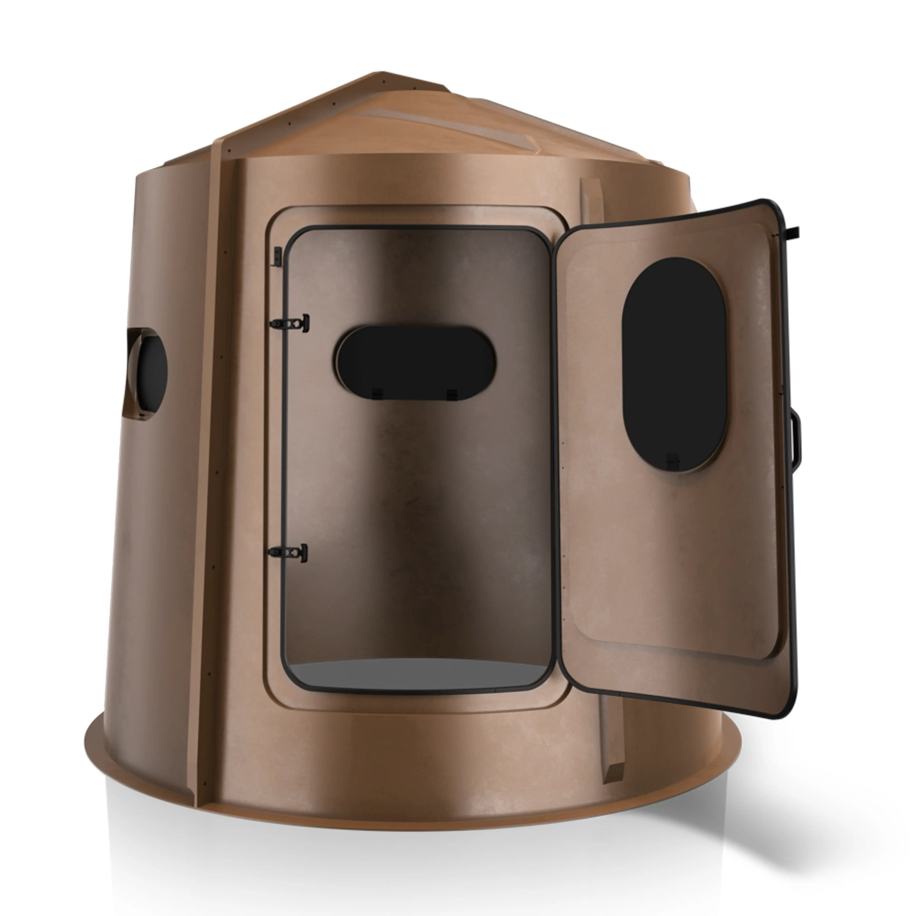 Maverick 5-Shooter GX Crossbow and Rifle Blind - Brown - Image 2