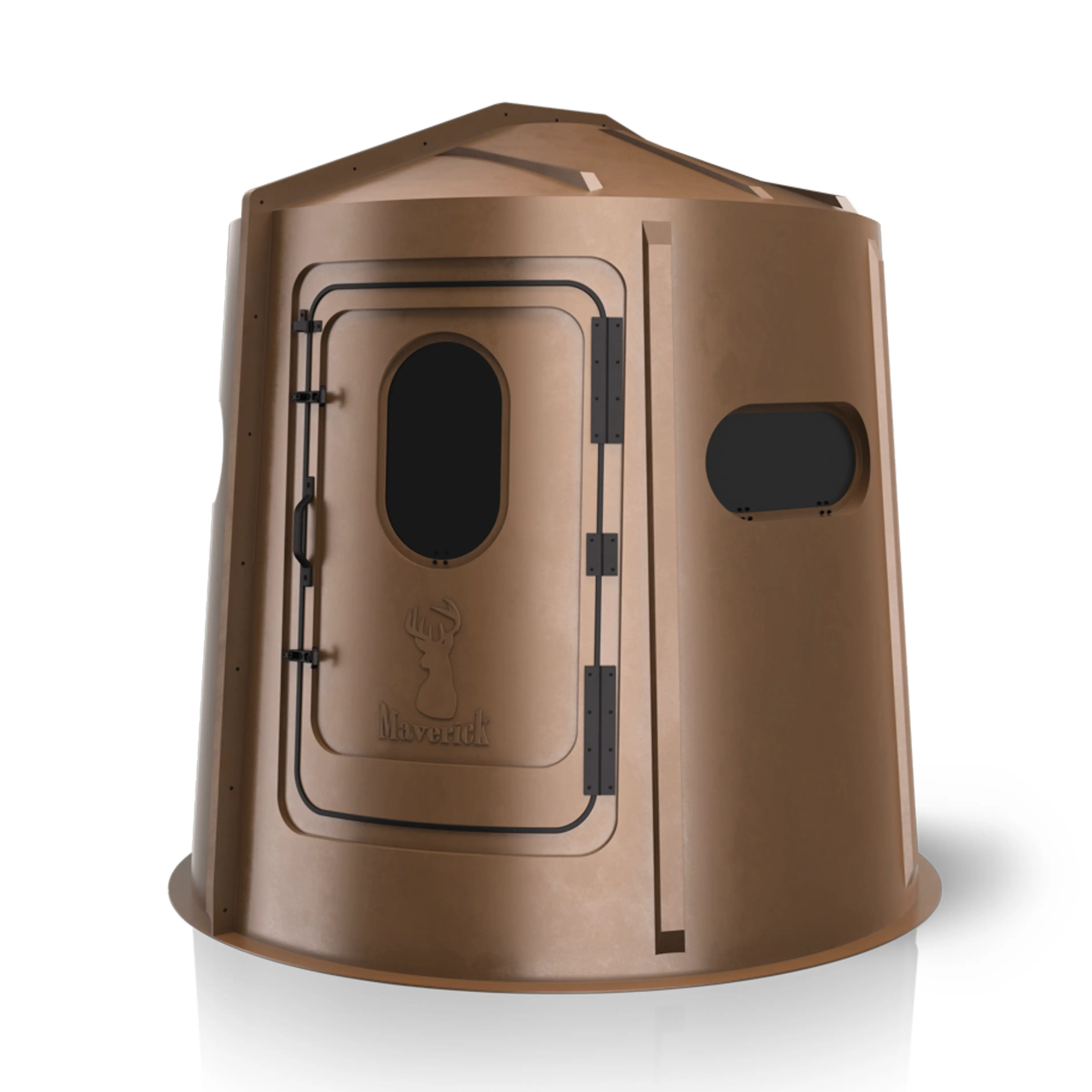 Maverick 5-Shooter GX Crossbow and Rifle Blind - Brown - Image 3