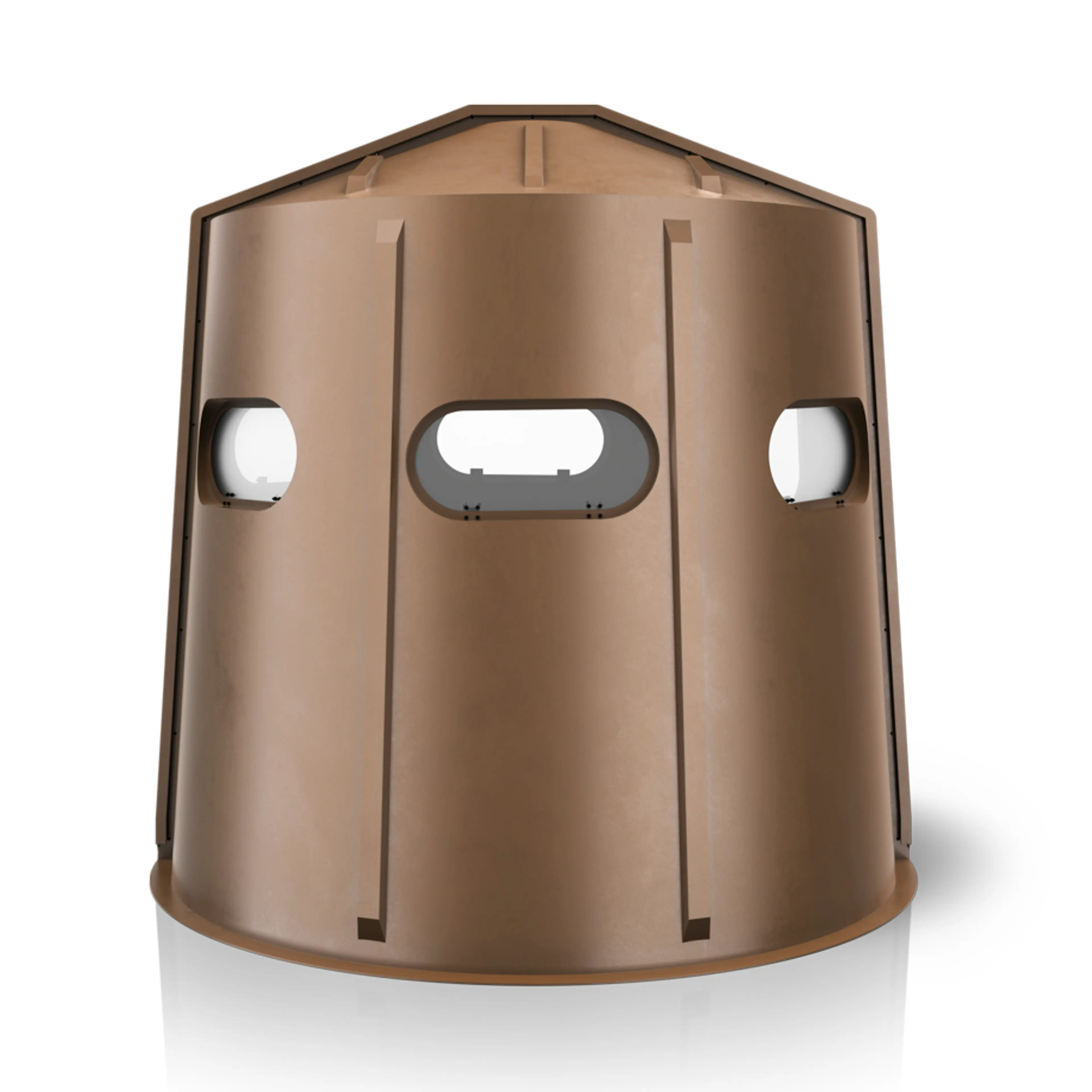 Maverick 5-Shooter GX Crossbow and Rifle Blind - Brown - Image 5
