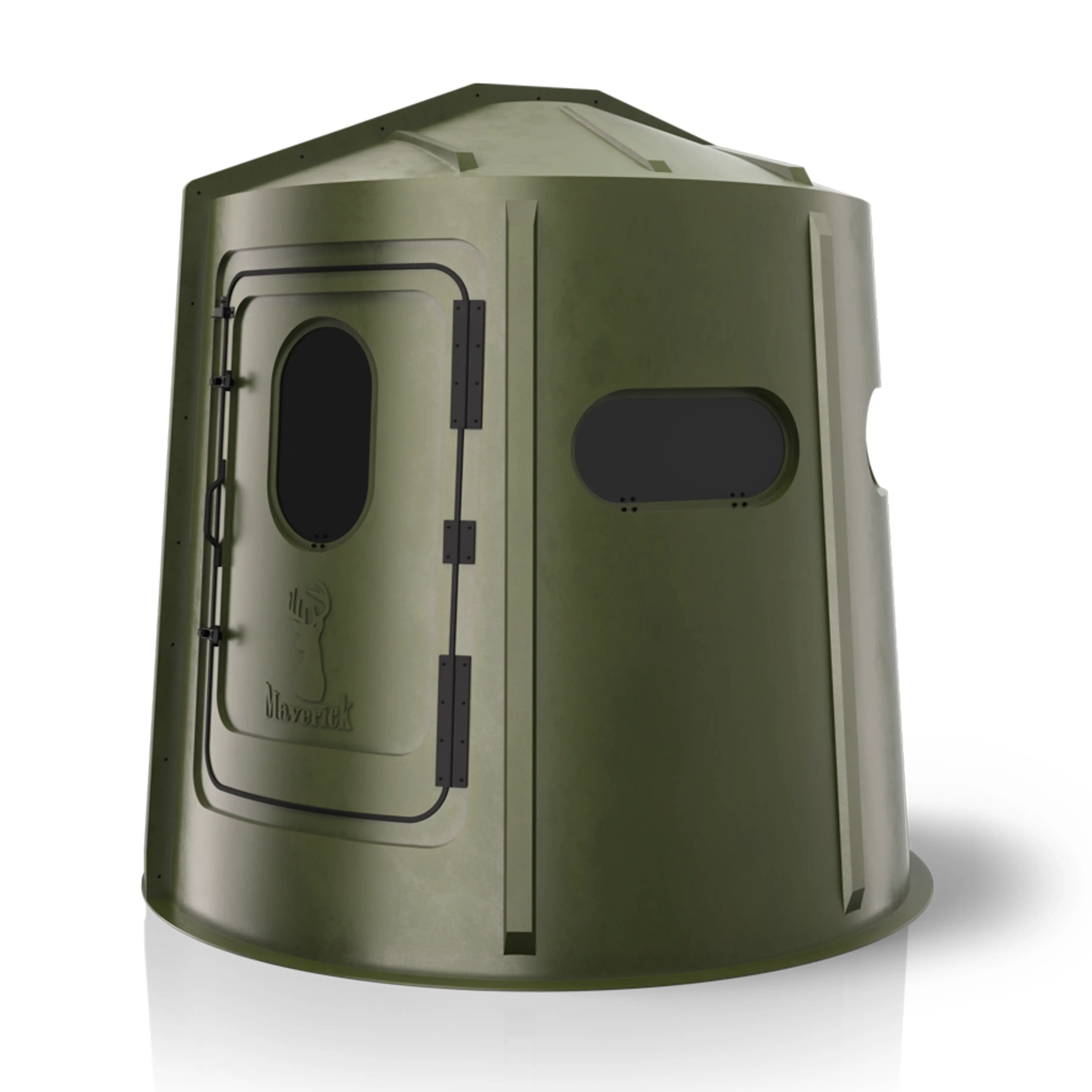 Maverick 5-Shooter GX Crossbow and Rifle Blind - Green - Image 10