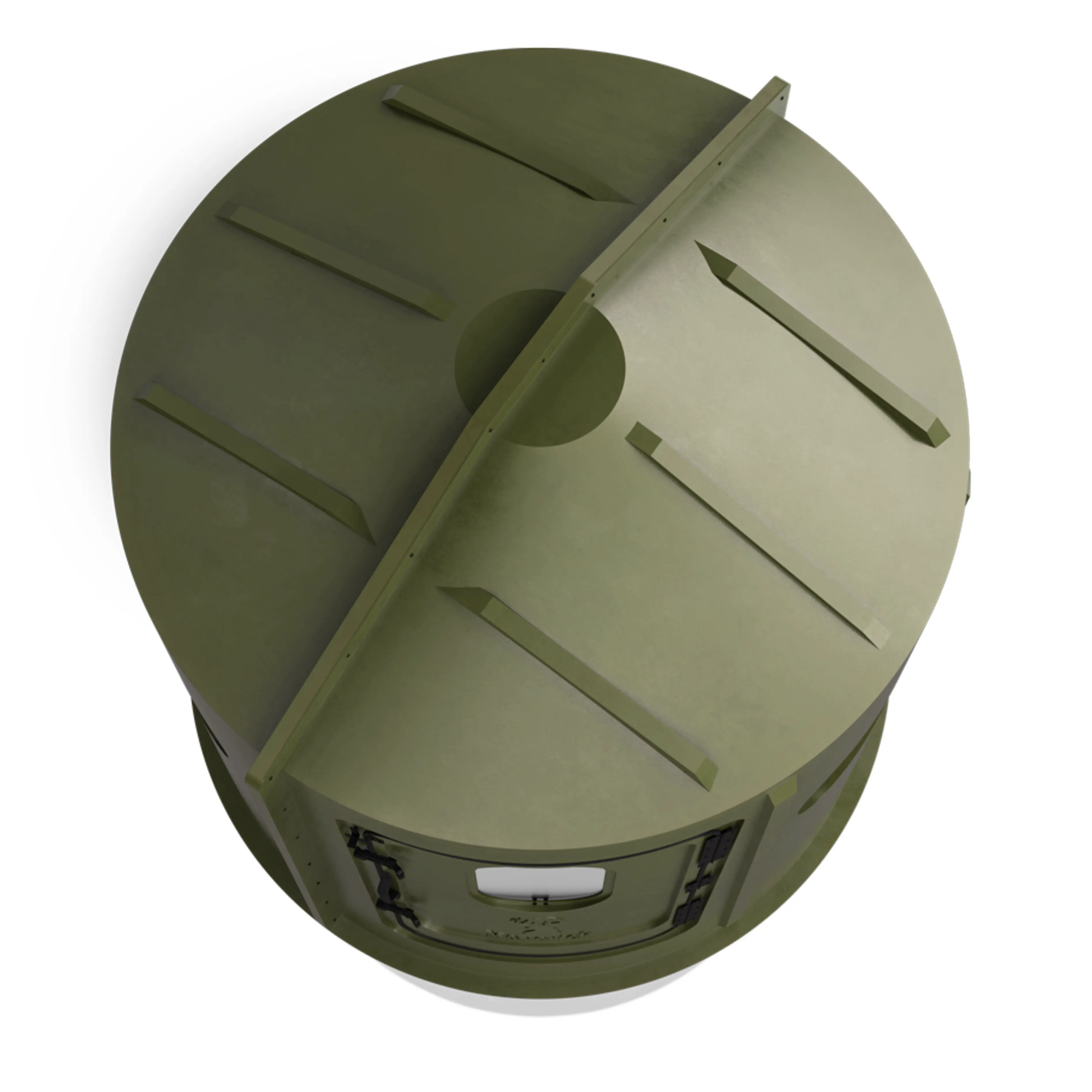 Maverick 5-Shooter GX Crossbow and Rifle Blind - Green - Image 11